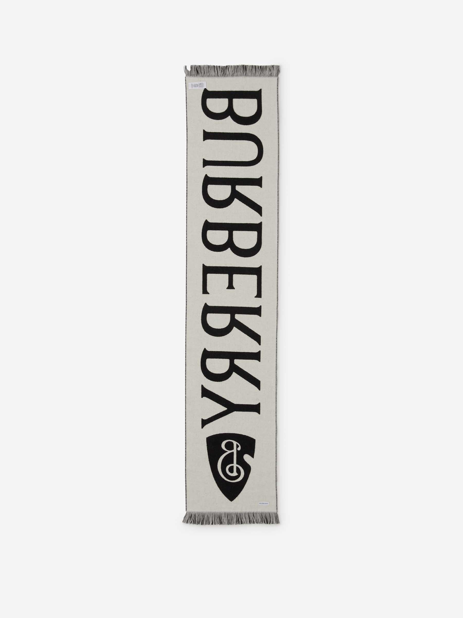 Wool Logo Scarf Burberry оригінал – Купити в Україні – детальний вид