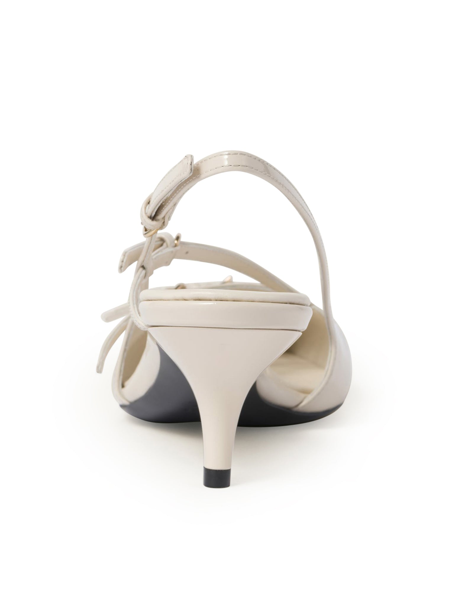 Оригінальна Patent Leather Slingback With Buckles Miu miu – детальний вид
