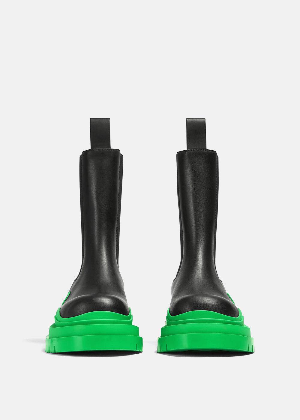 Оригінальна Black & Green Tire Chelsea Boots Bottega veneta – детальний вид