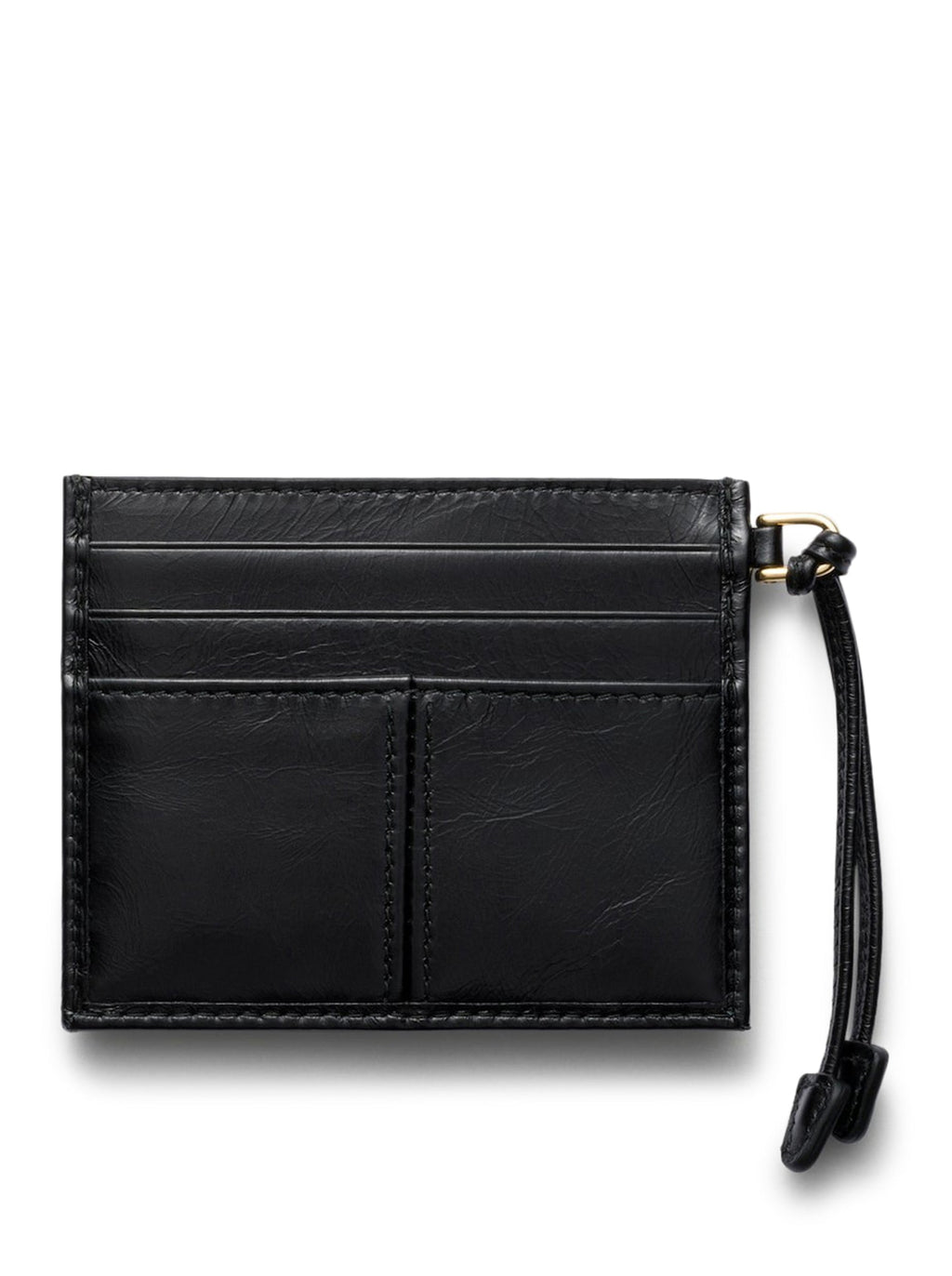 Оригінальна Leather Card Holder Prada – вид ззаду