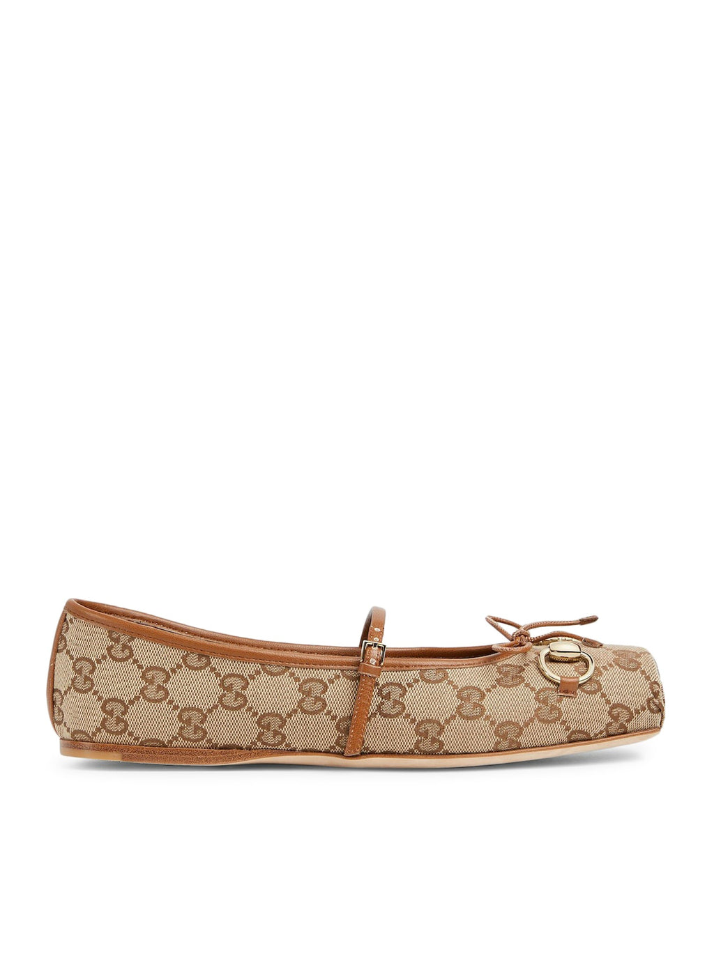Оригінальна Women`s Ballerina With Horsepiece Gucci – боковий вид