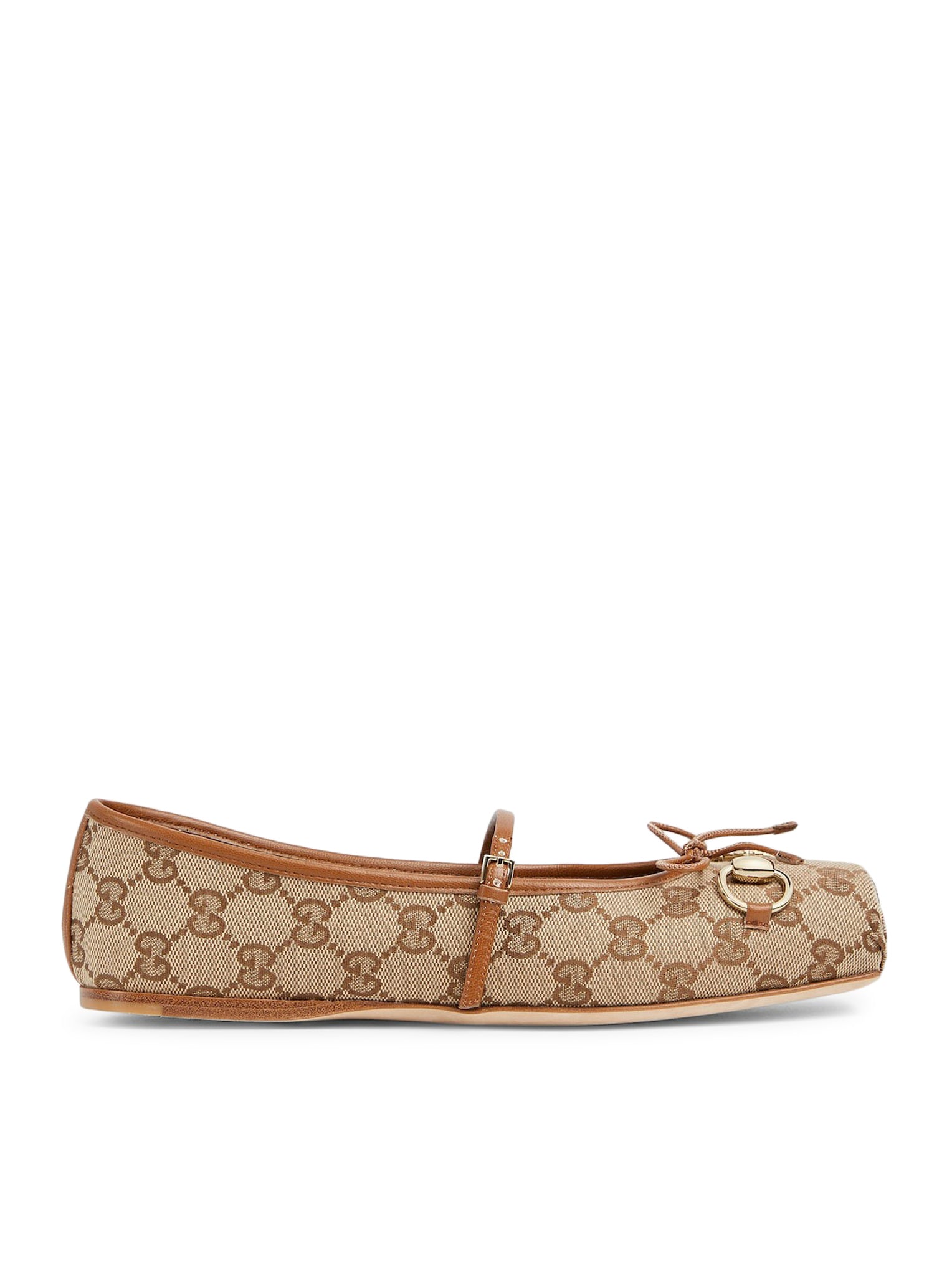 Оригінальна Women`s Ballerina With Horsepiece Gucci – боковий вид
