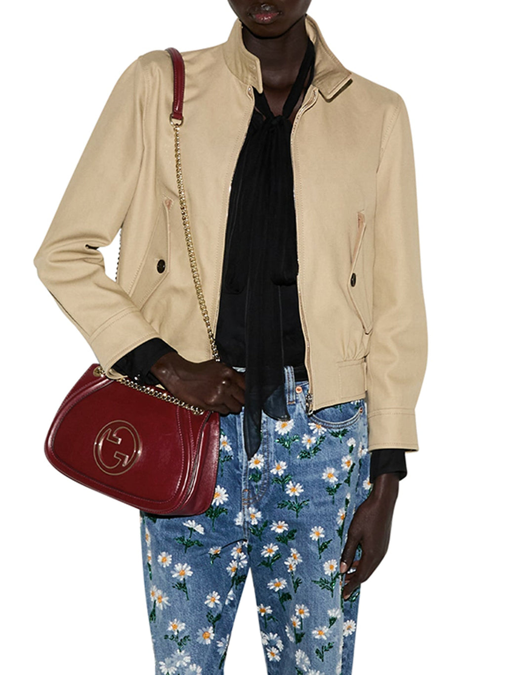 Blondie Shoulder Bag Medium Size Gucci оригінал – Купити в Україні – детальний вид