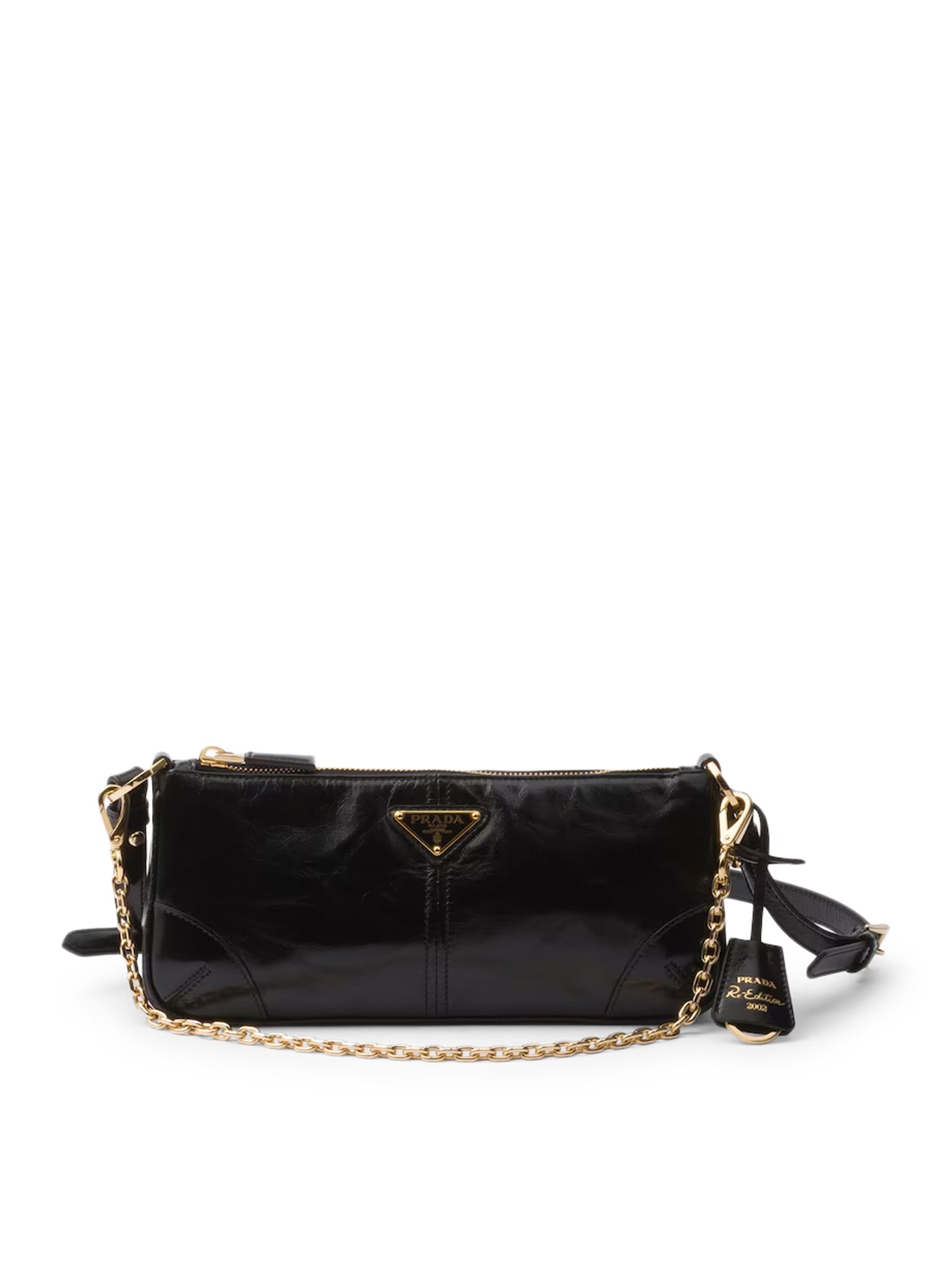 Re Edition 2002 Medium Leather Shoulder Bag Prada оригінал – Купити в Україні – боковий вид