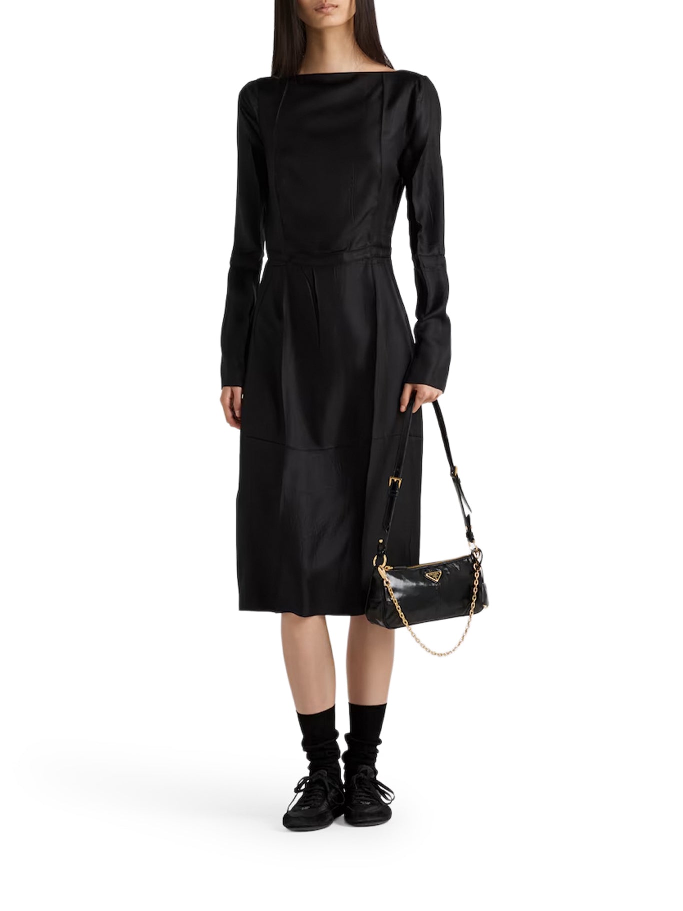 Re Edition 2002 Medium Leather Shoulder Bag Prada оригінал – Купити в Україні – вид ззаду