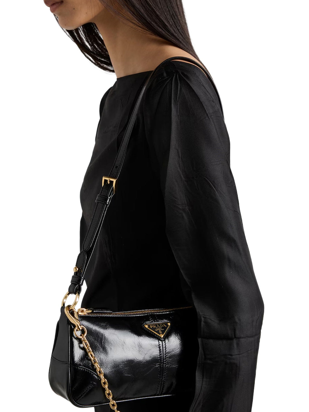 Re Edition 2002 Medium Leather Shoulder Bag Prada оригінал – Купити в Україні – детальний вид
