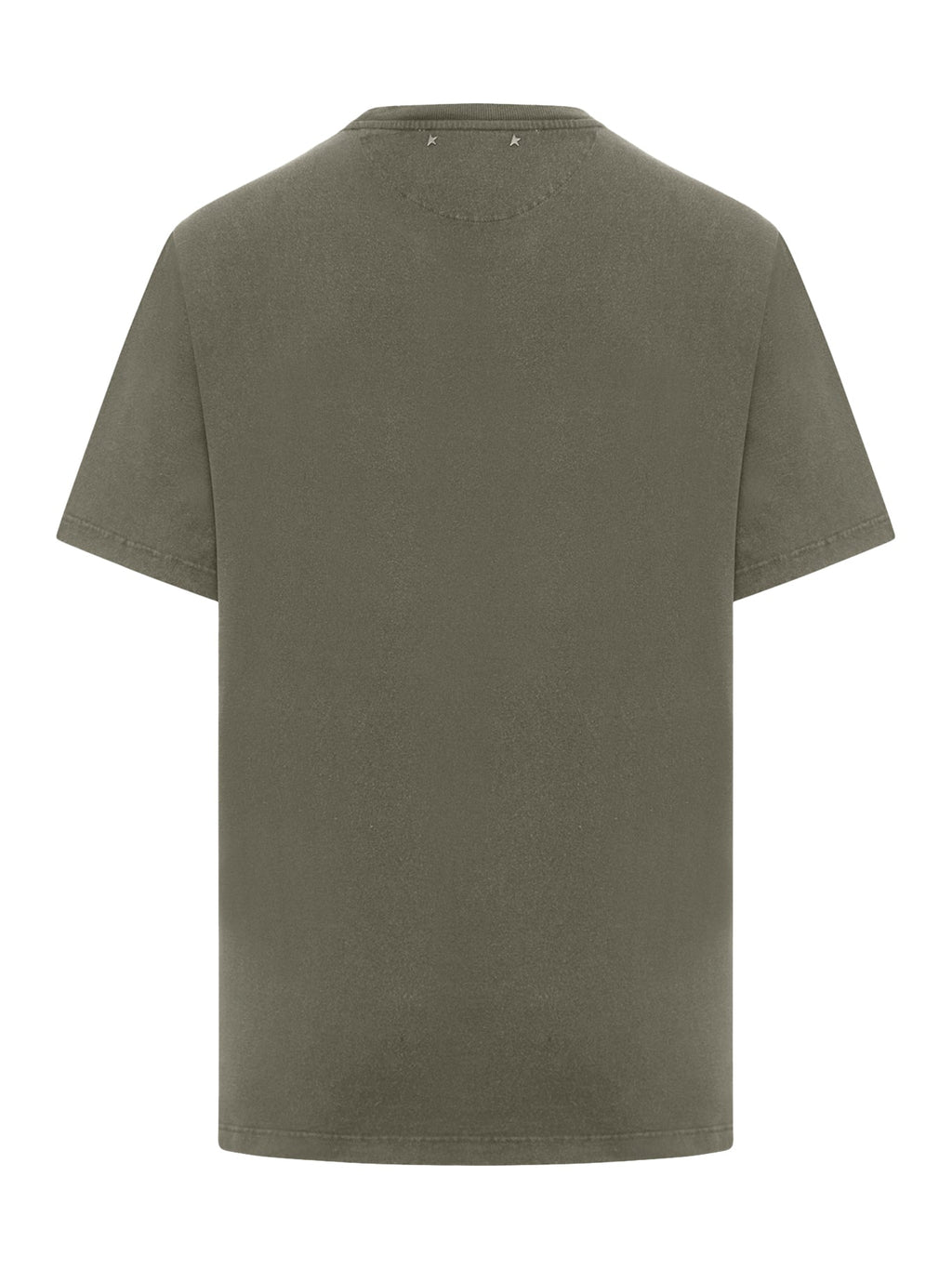 Short Sleeve T-Shirt With Logo Print Golden goose оригінал – Купити в Україні – вид ззаду