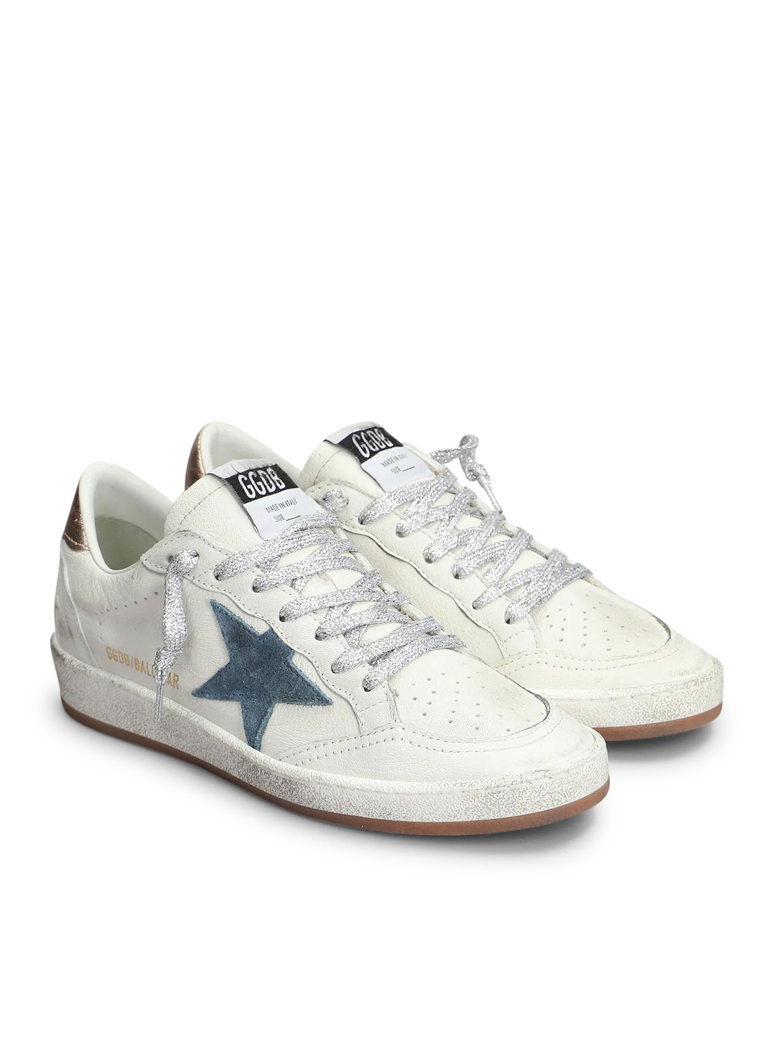 Оригінальна Ball-Star Nappa Sneakers Golden goose – вид ззаду