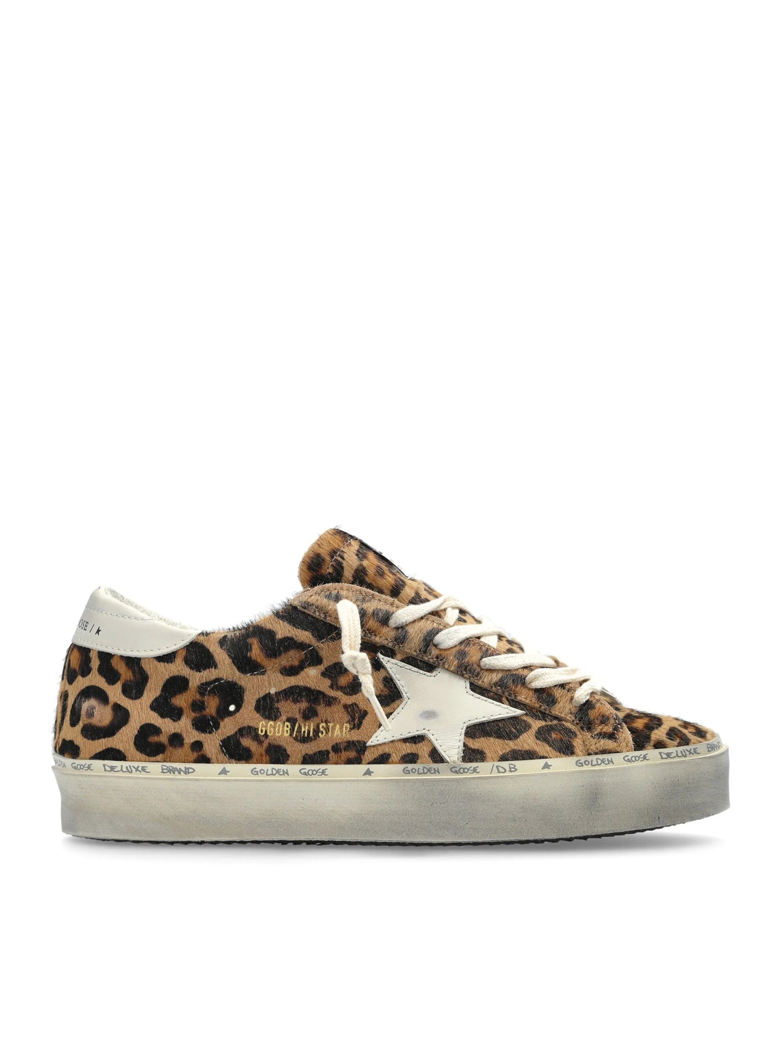 Hi-Star Ponyskin Sneakers Golden goose – Гарантія оригінальності – боковий вид