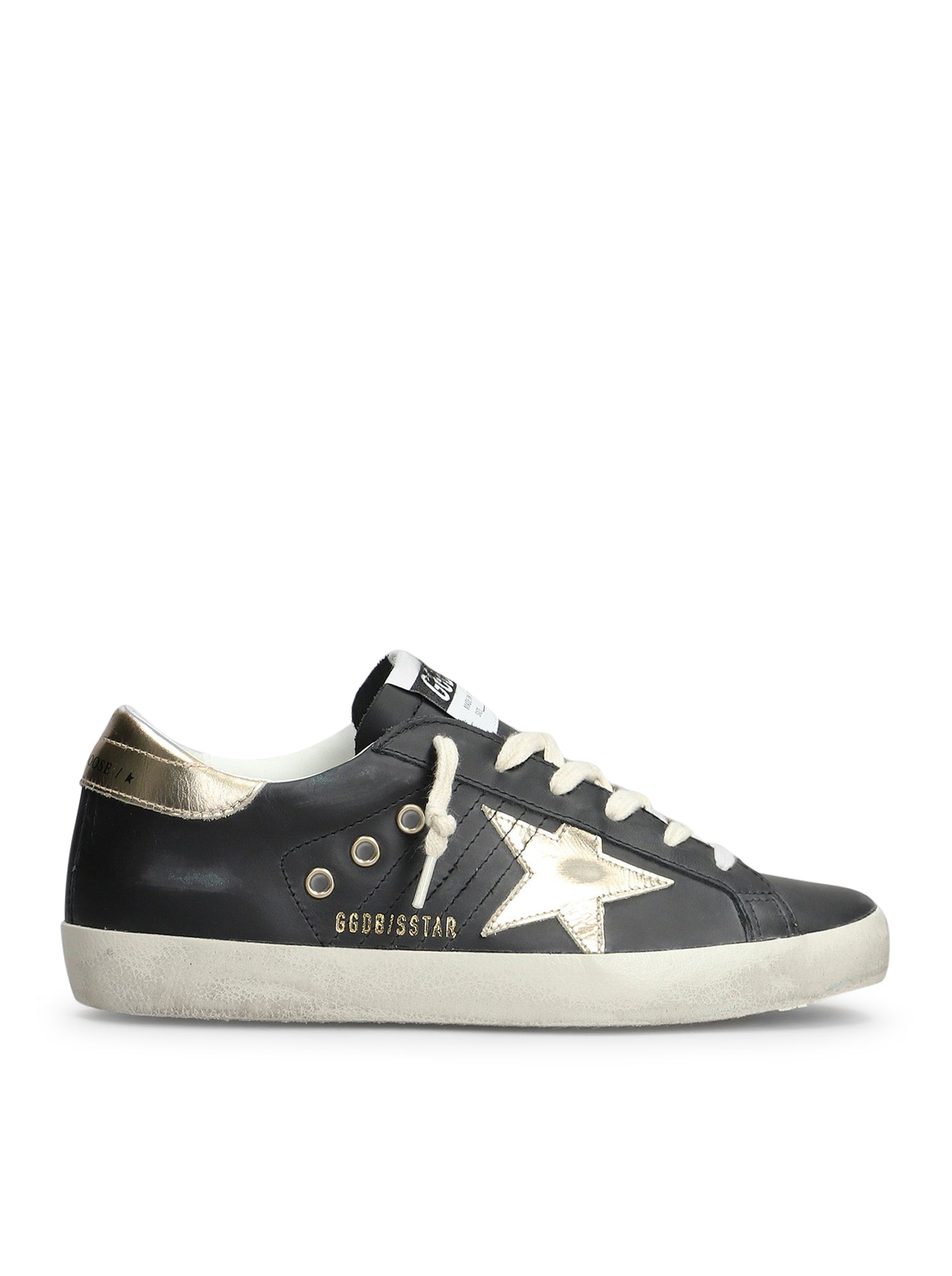 Sneakers Super-Star In Nappa Golden goose – Гарантія оригінальності – боковий вид