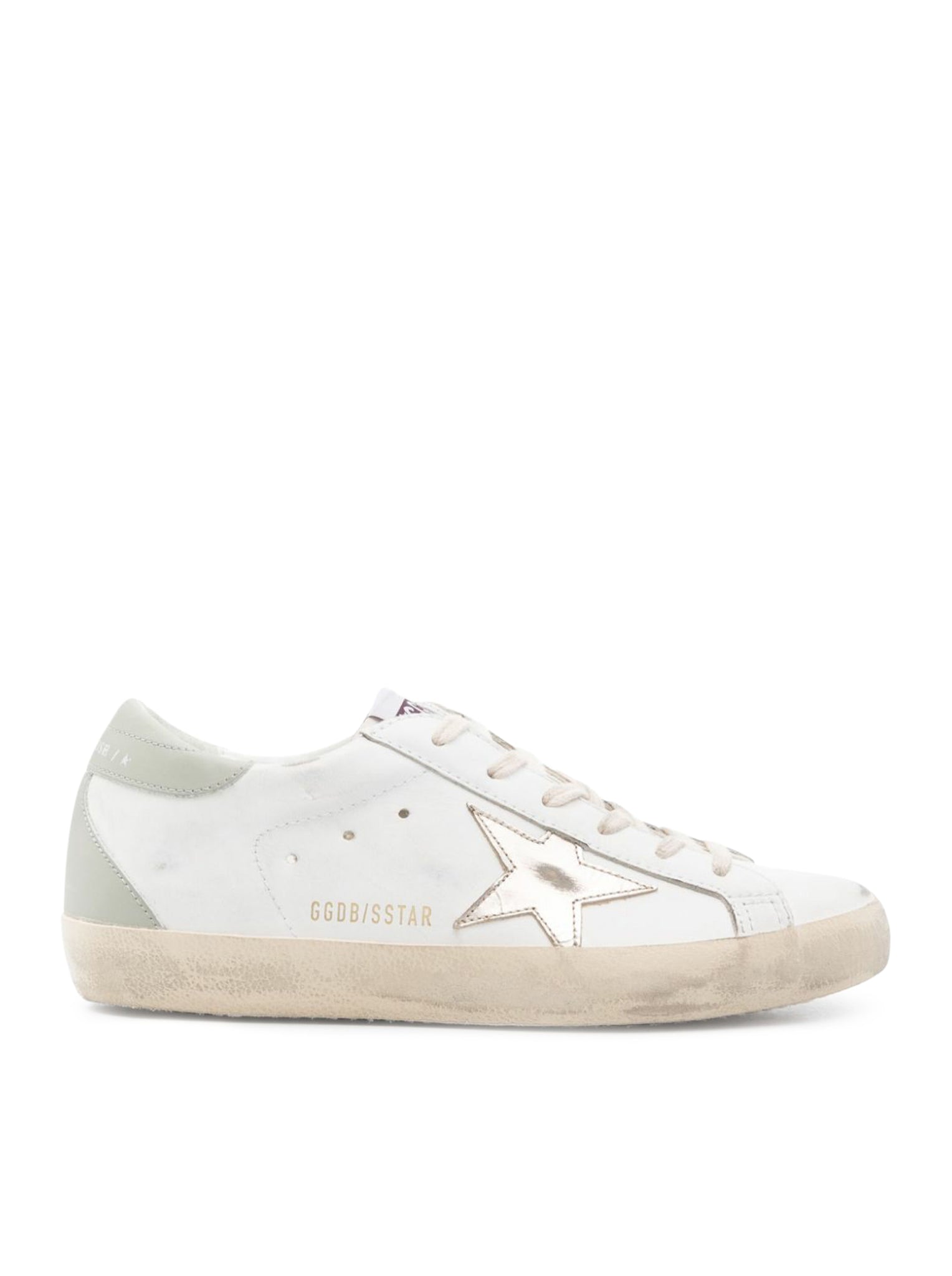 Snekares Super-Star In Nappa Golden goose оригінал – Купити в Україні – боковий вид