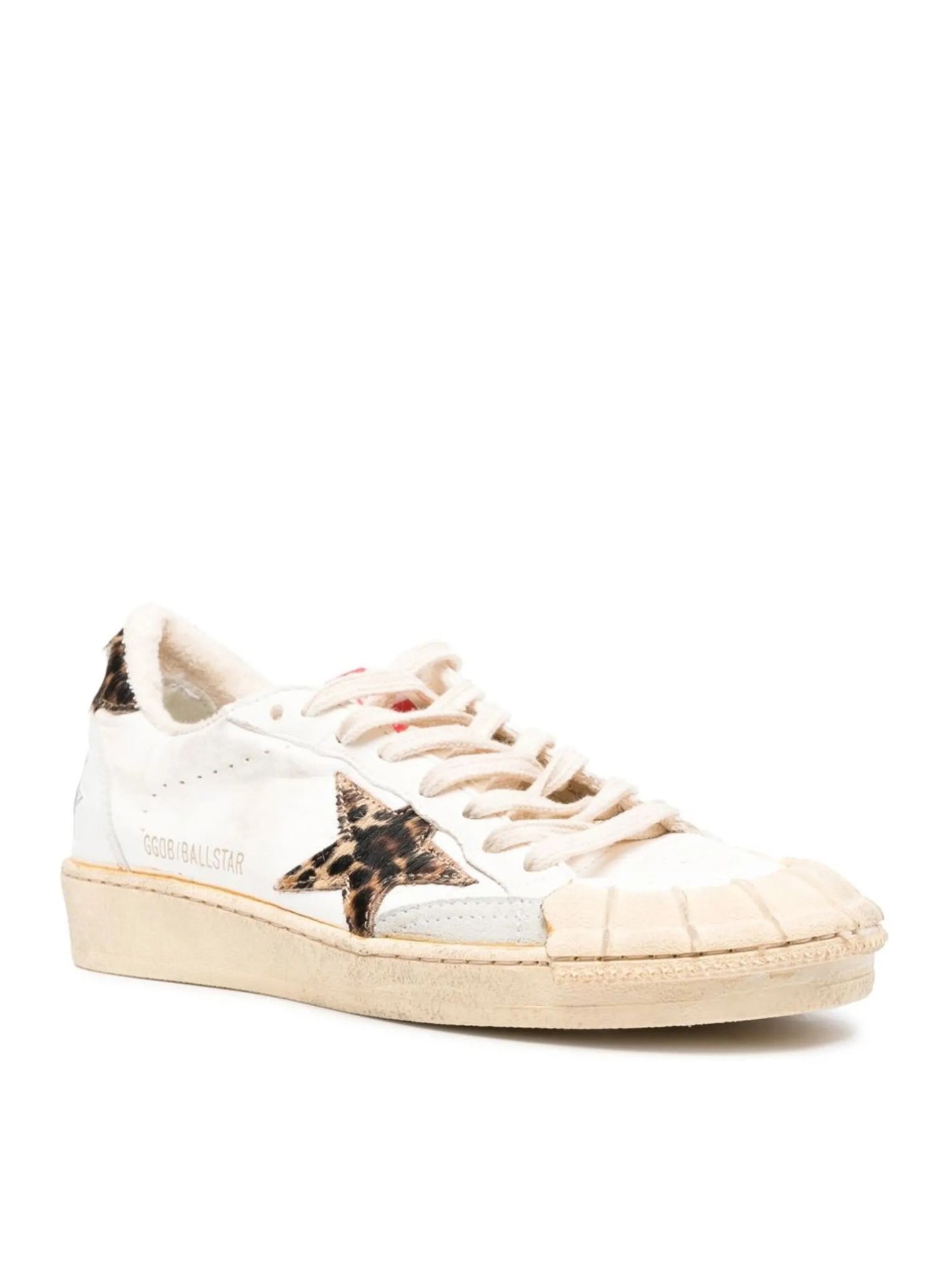 Оригінальна Ball-Star Nappa Sneakers Golden goose – вид ззаду