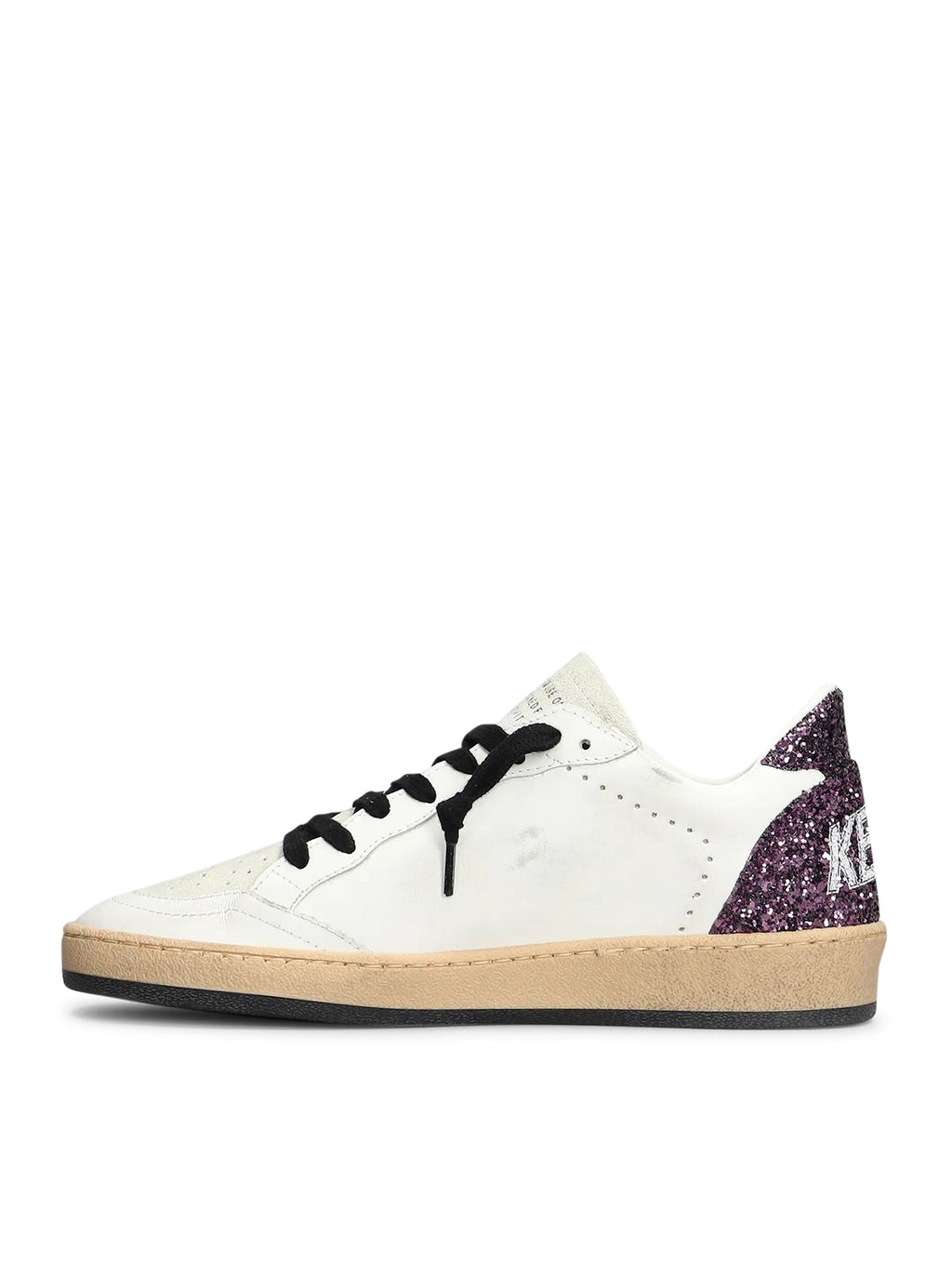 Оригінальна Ball-Star Sneakers In Nappa And Glitter Golden goose – збільшений вид