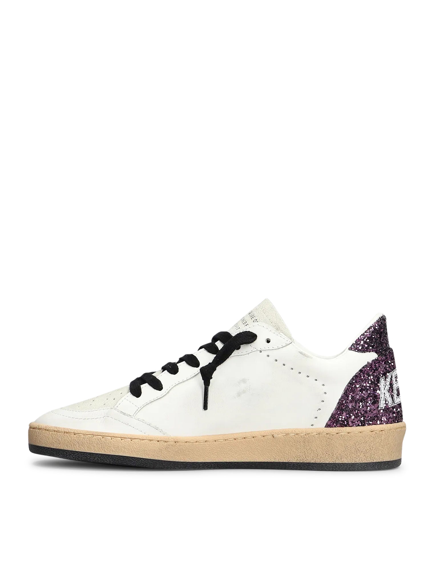 Оригінальна Ball-Star Sneakers In Nappa And Glitter Golden goose – збільшений вид