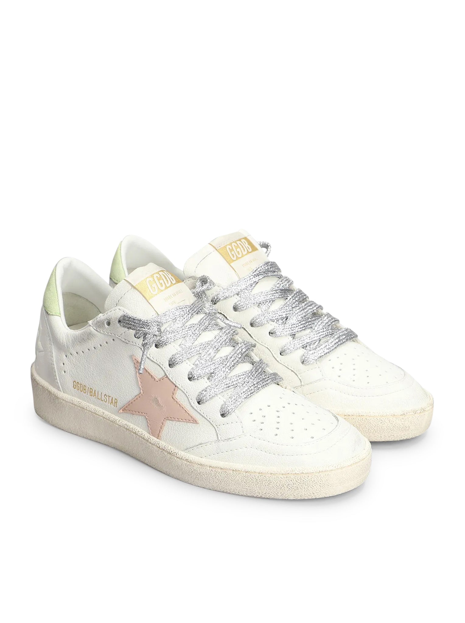 Оригінальна Ball-Star Nappa Sneakers Golden goose – вид ззаду