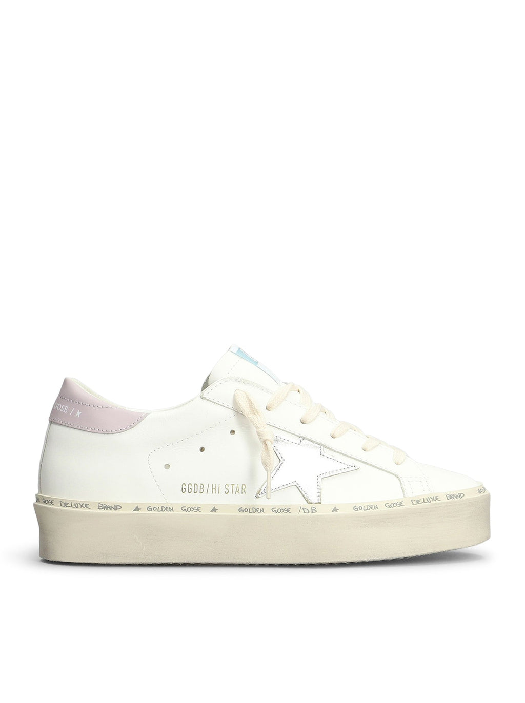 Hi-Star Nappa Sneakers Golden goose – Гарантія оригінальності – боковий вид