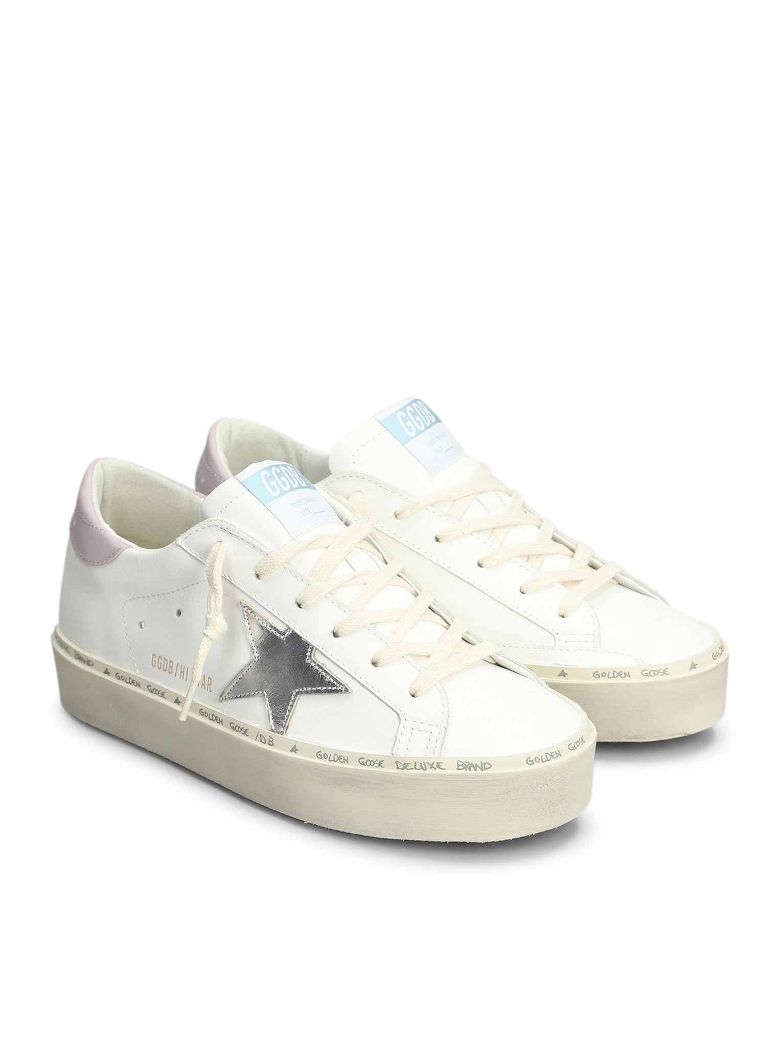 Hi-Star Nappa Sneakers Golden goose – Гарантія оригінальності – вид ззаду