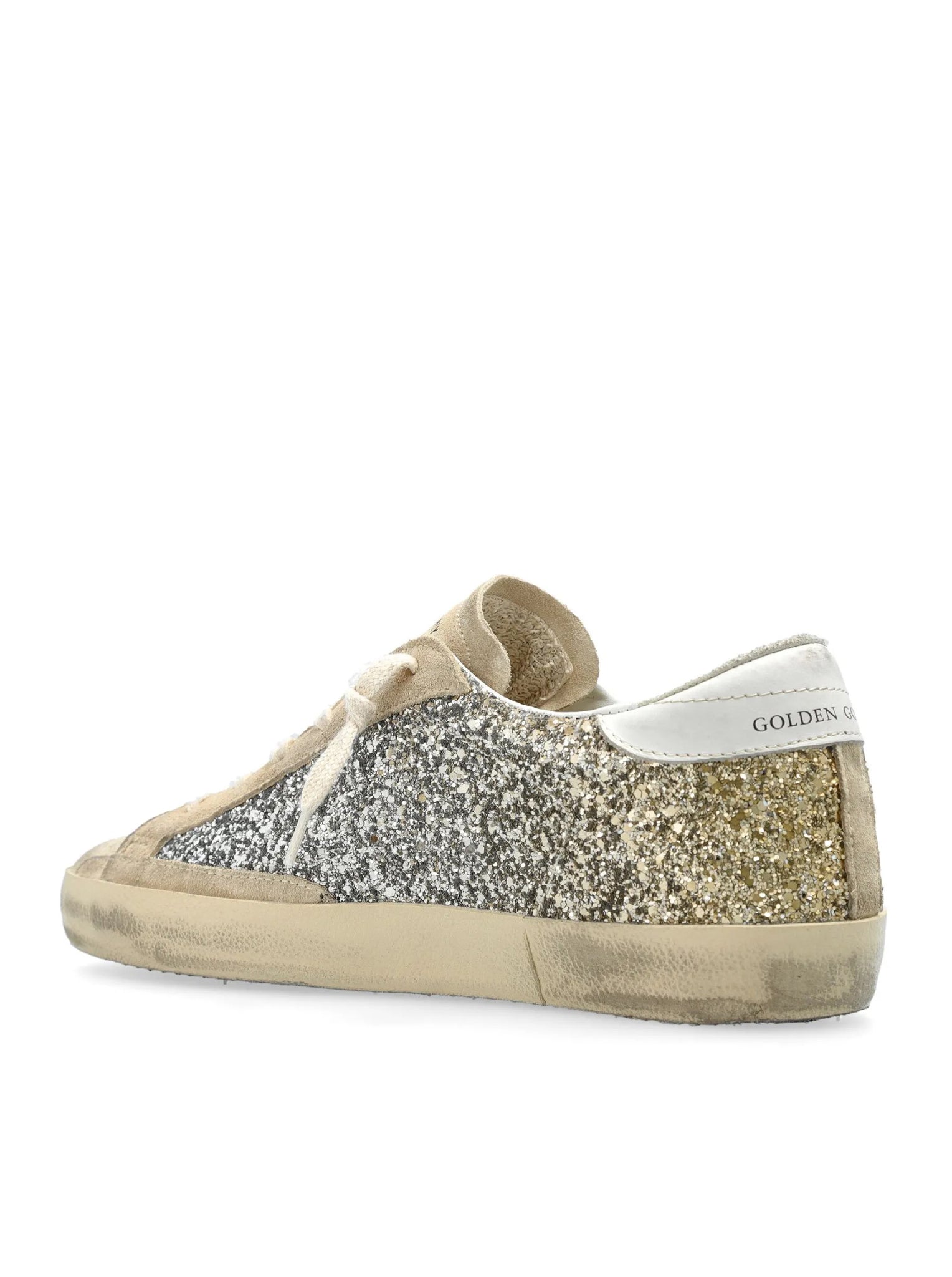 Super-Star Sneakers With Glitter Golden goose оригінал – Купити в Україні – детальний вид