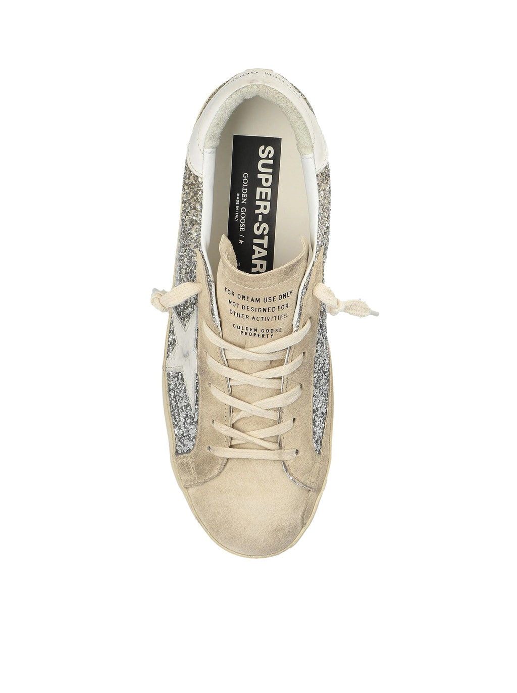 Super-Star Sneakers With Glitter Golden goose оригінал – Купити в Україні – збільшений вид