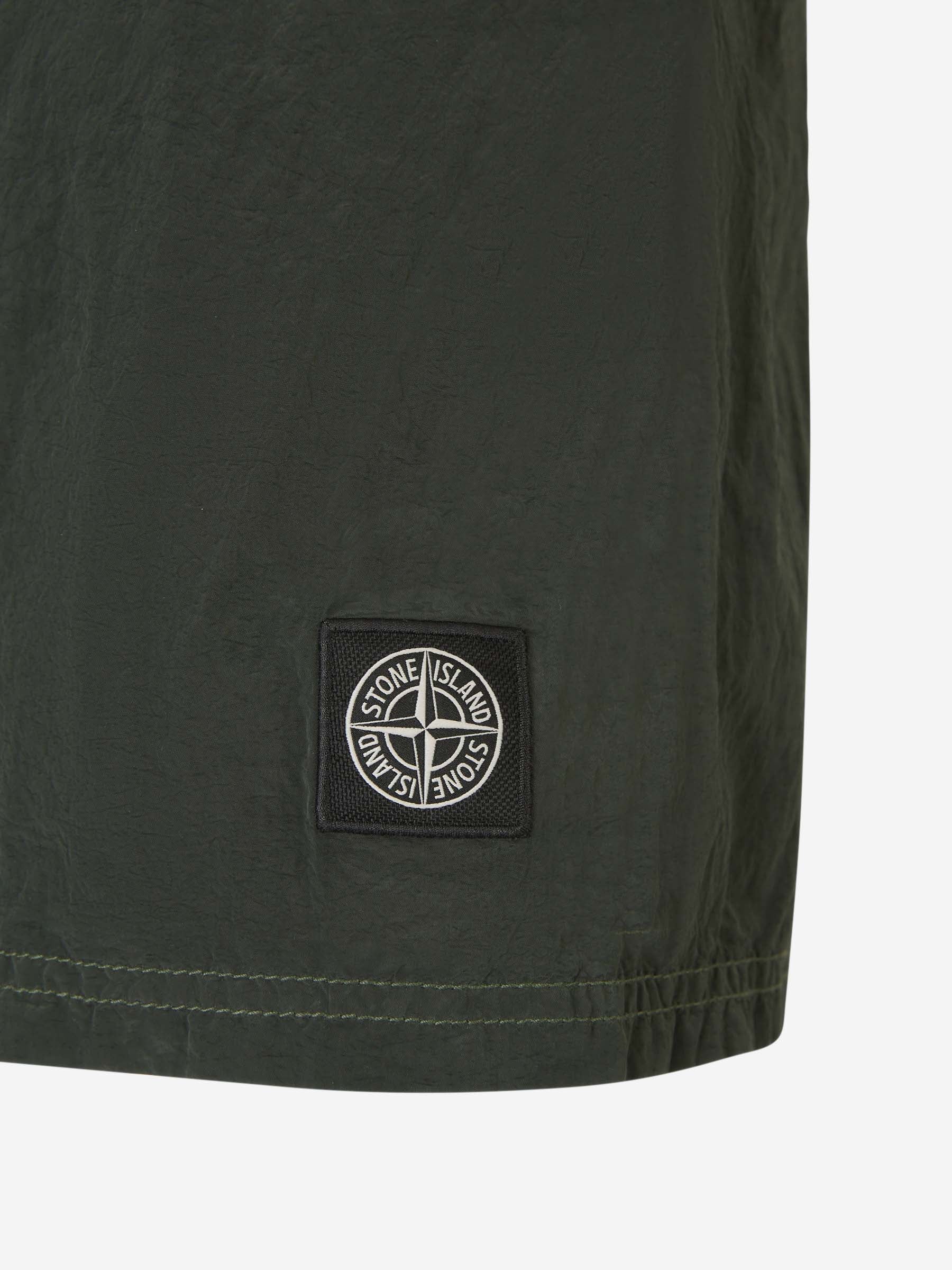 Оригінальна Logo Textured Swimsuit Stone island – збільшений вид