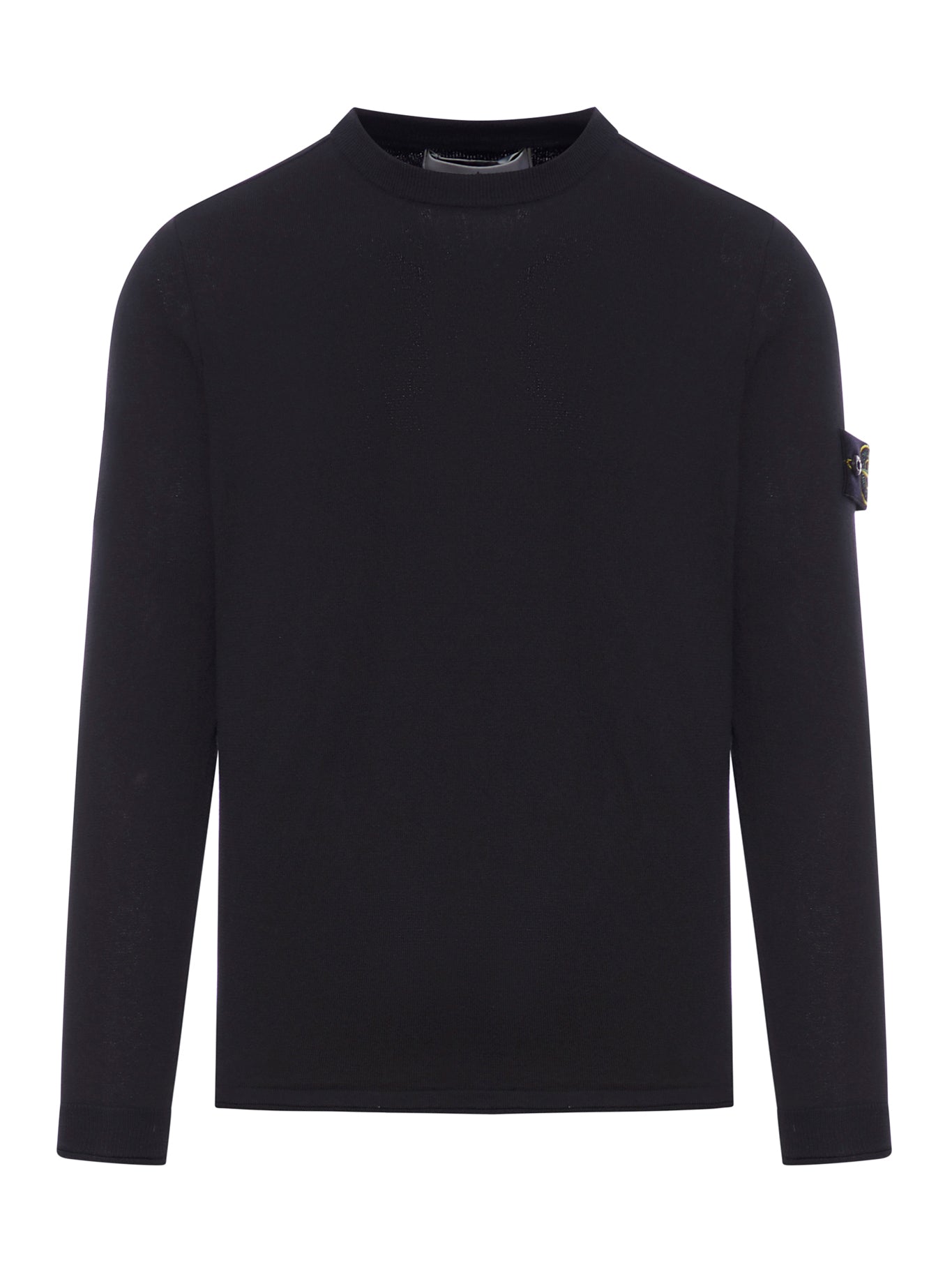 Cotton Sweater With Compass Logo Stone island – Гарантія оригінальності – боковий вид