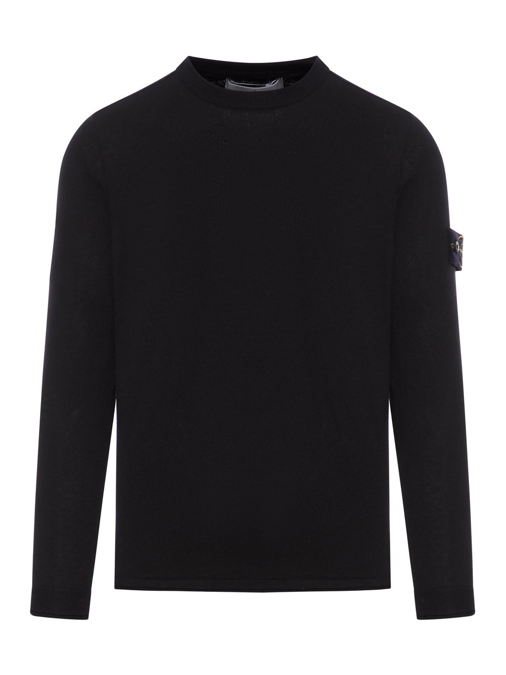 Cotton Sweater With Compass Logo Stone island – Гарантія оригінальності – боковий вид