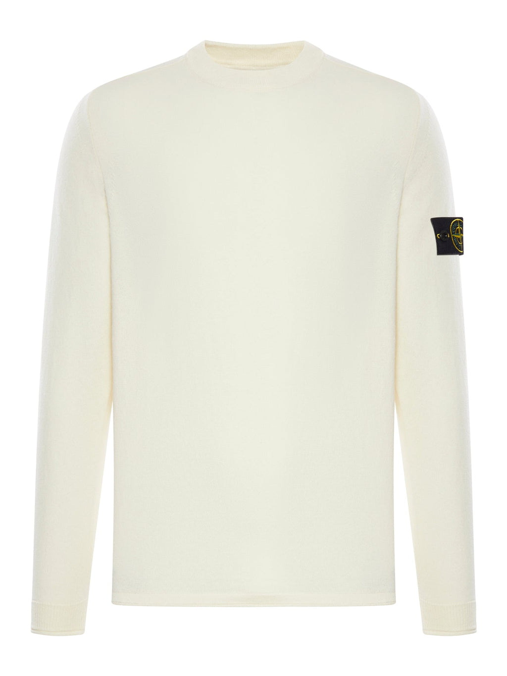 Cotton Sweater With Compass Logo Stone island – Гарантія оригінальності – боковий вид