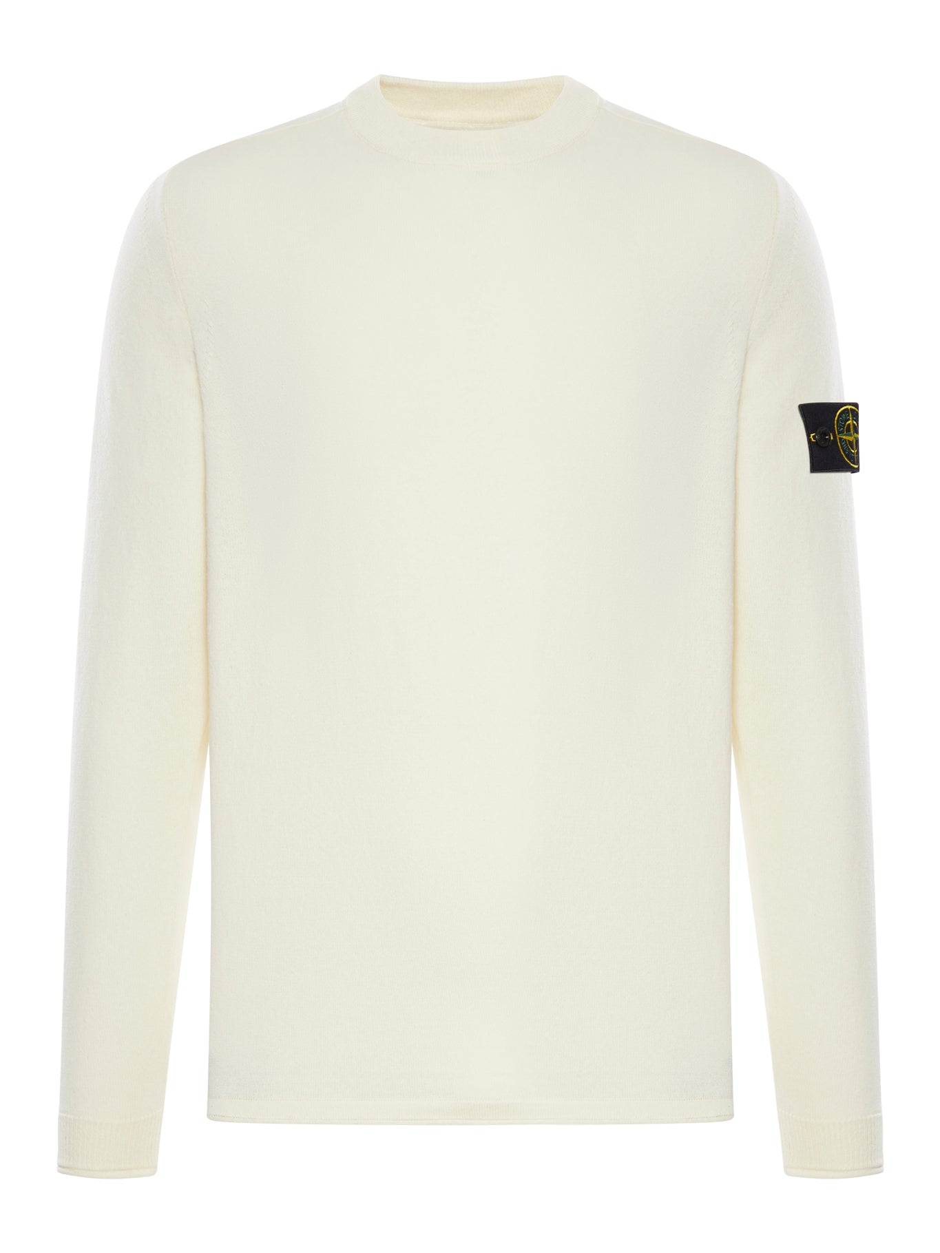 Cotton Sweater With Compass Logo Stone island – Гарантія оригінальності – боковий вид
