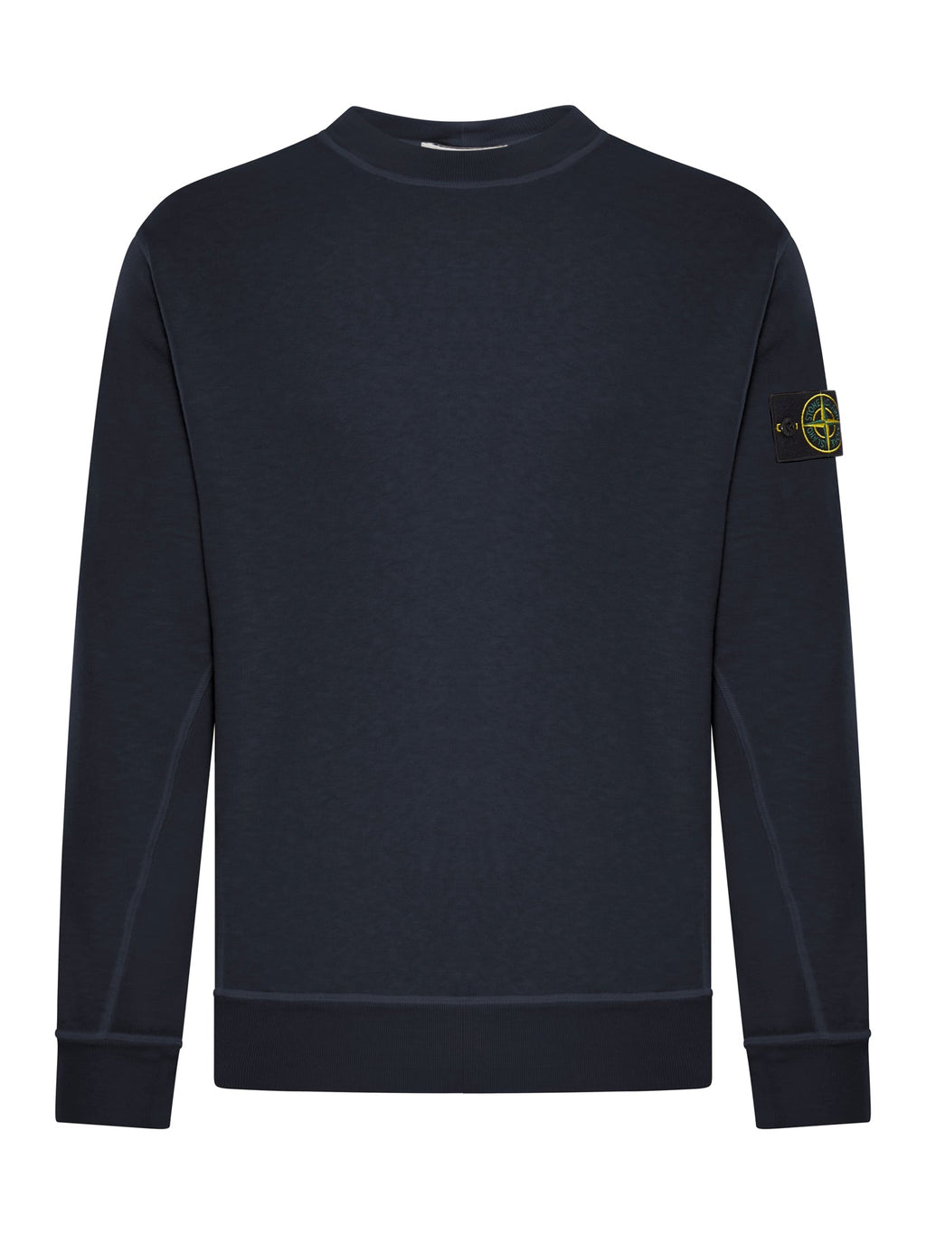 Оригінальна Crew Neck Cotton Sweatshirt Stone island – боковий вид