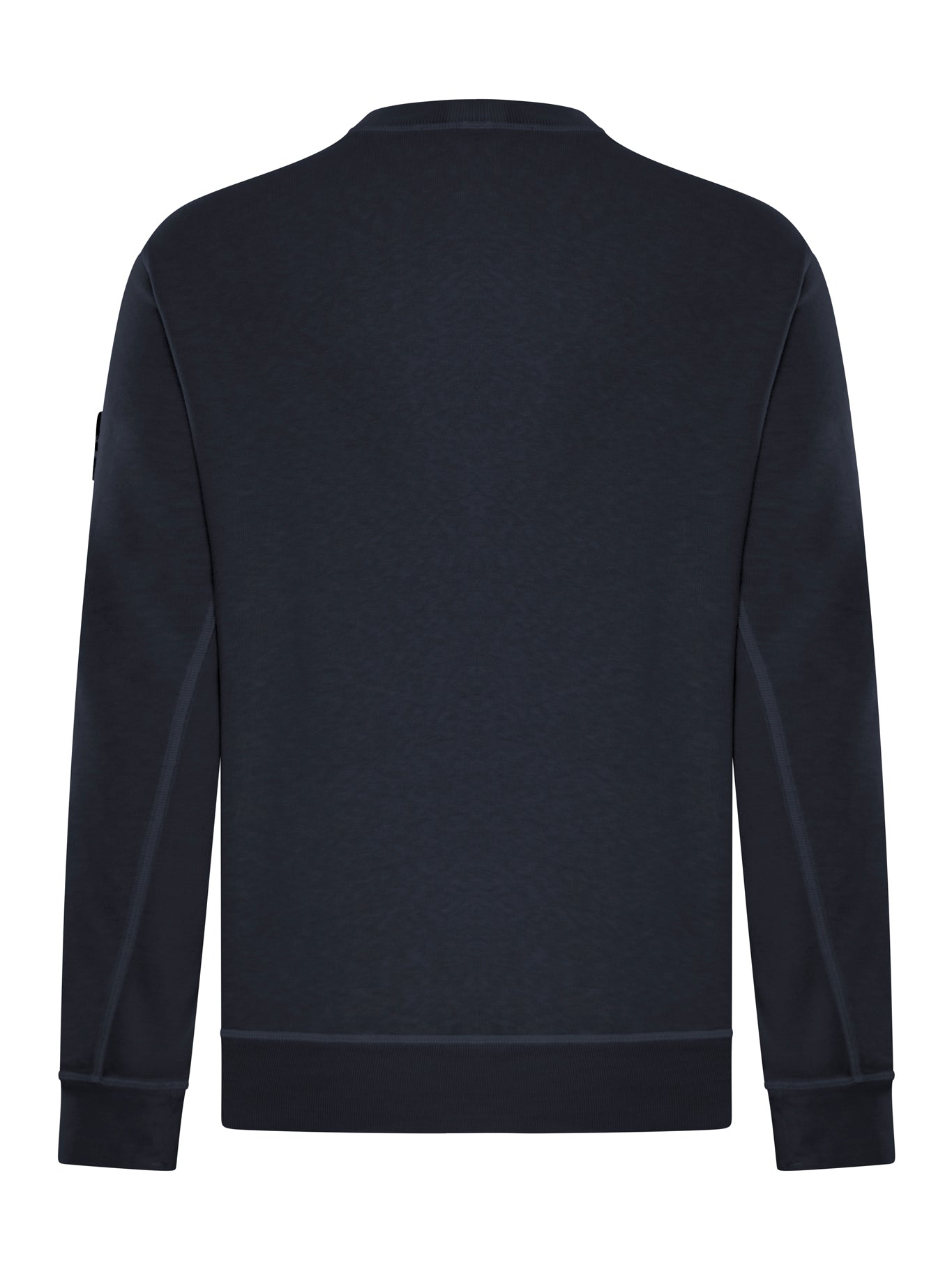 Оригінальна Crew Neck Cotton Sweatshirt Stone island – вид ззаду