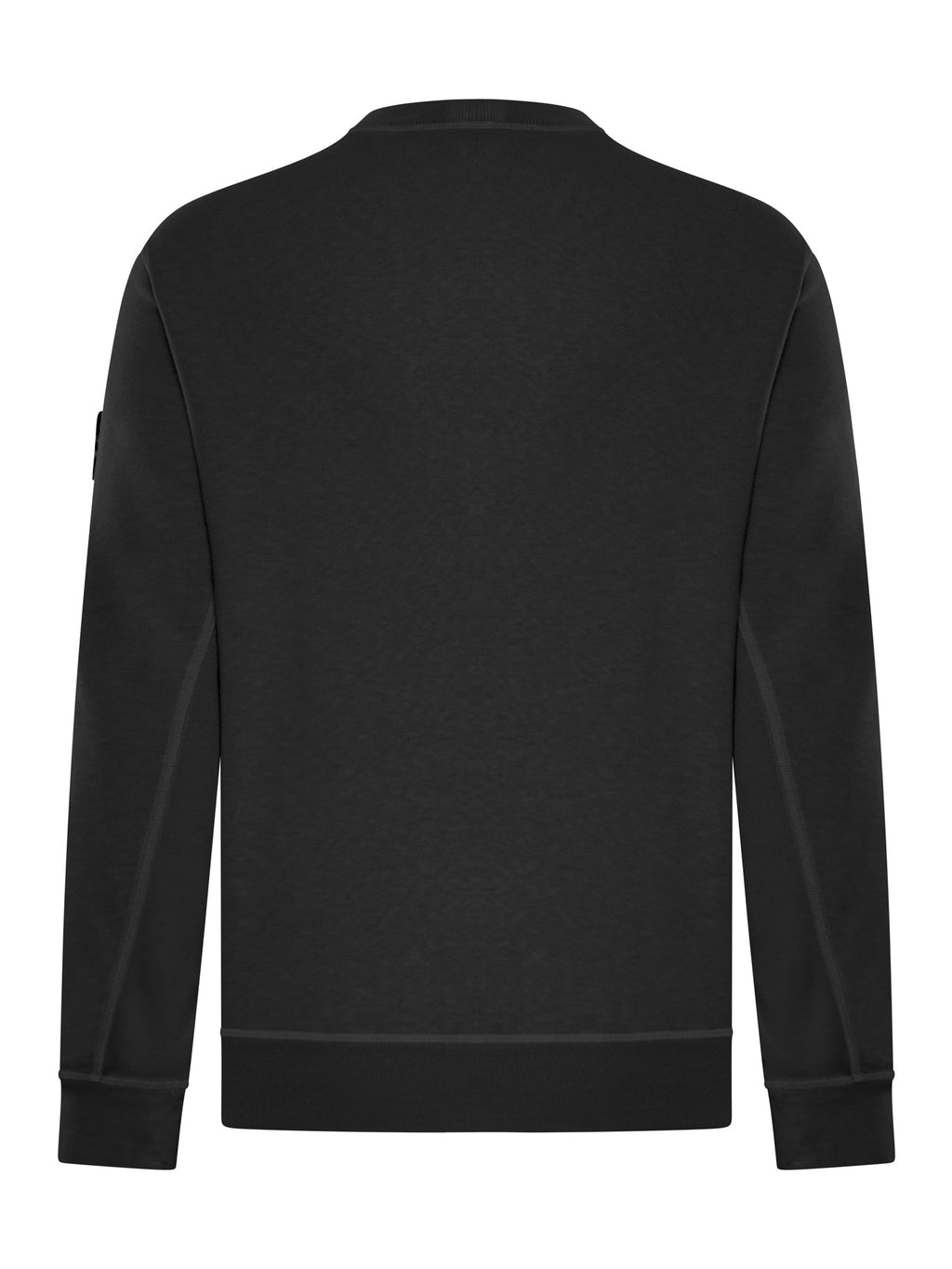 Оригінальна Crew Neck Cotton Sweatshirt Stone island – вид ззаду