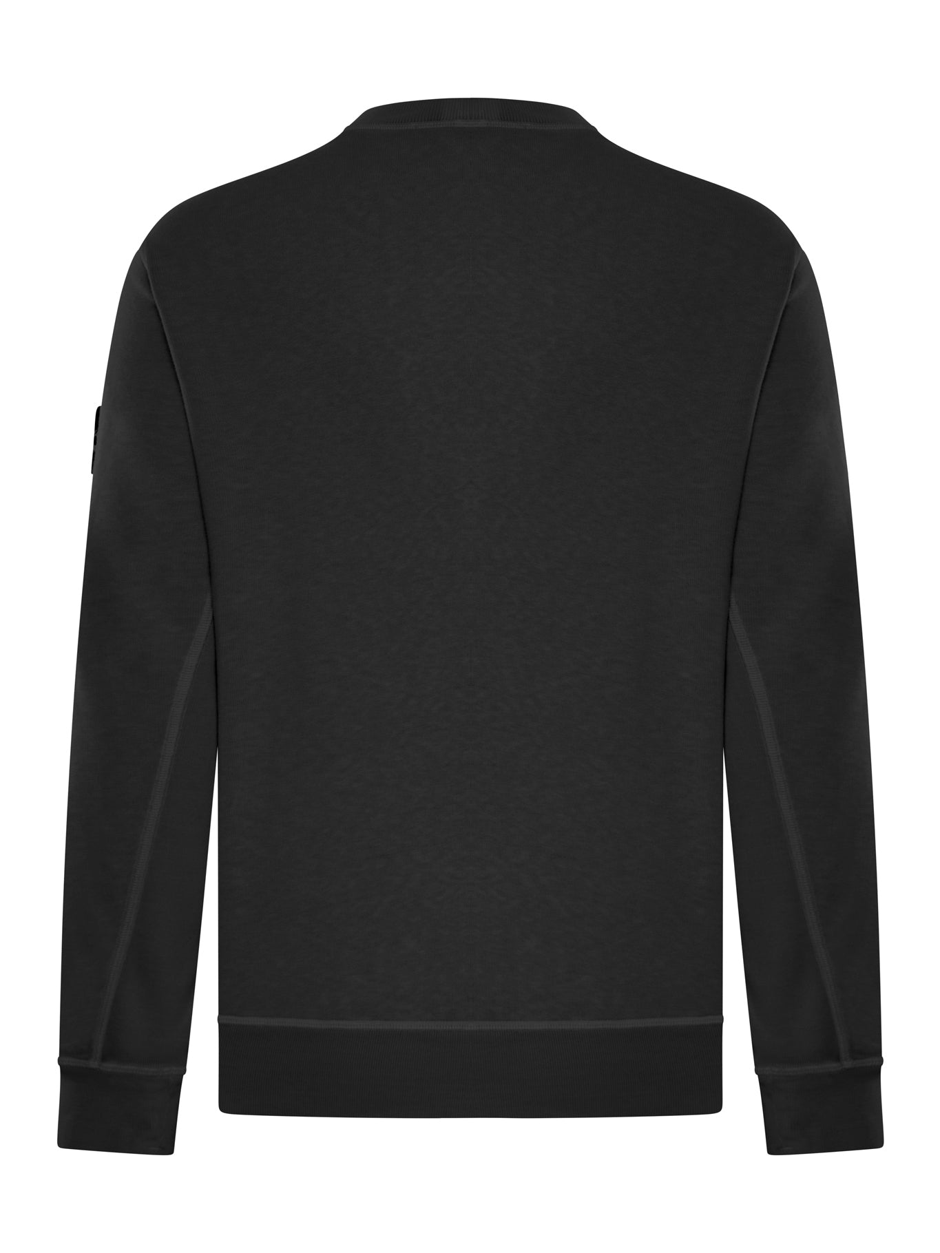 Оригінальна Crew Neck Cotton Sweatshirt Stone island – вид ззаду