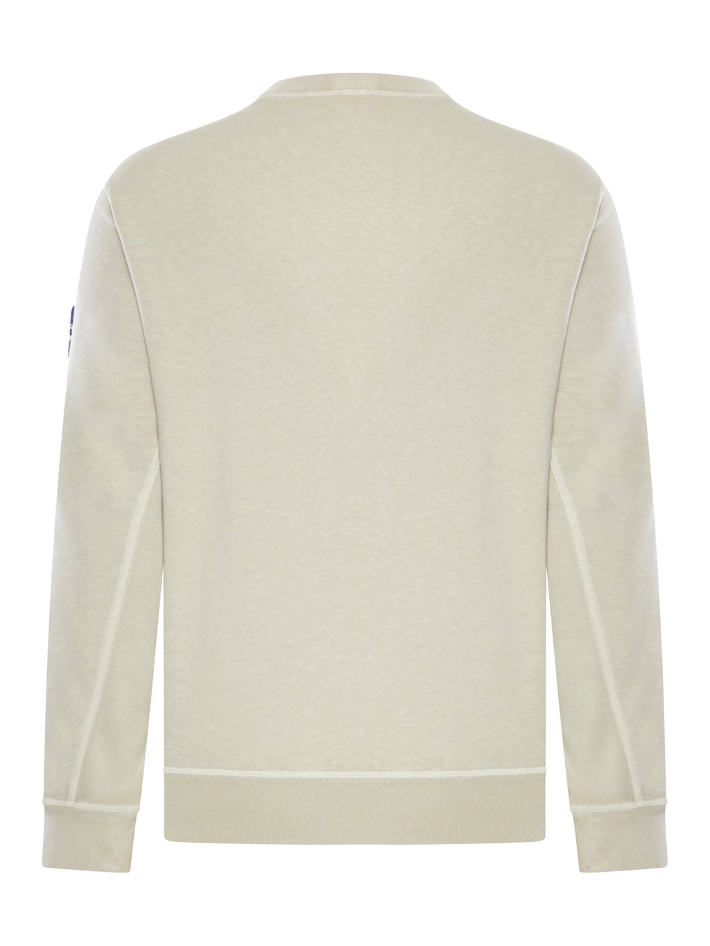 Оригінальна Crew Neck Cotton Sweatshirt Stone island – вид ззаду