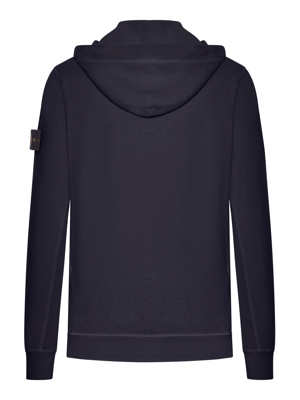 Cotton Zip-Up Hoodie Stone island оригінал – Купити в Україні – вид ззаду