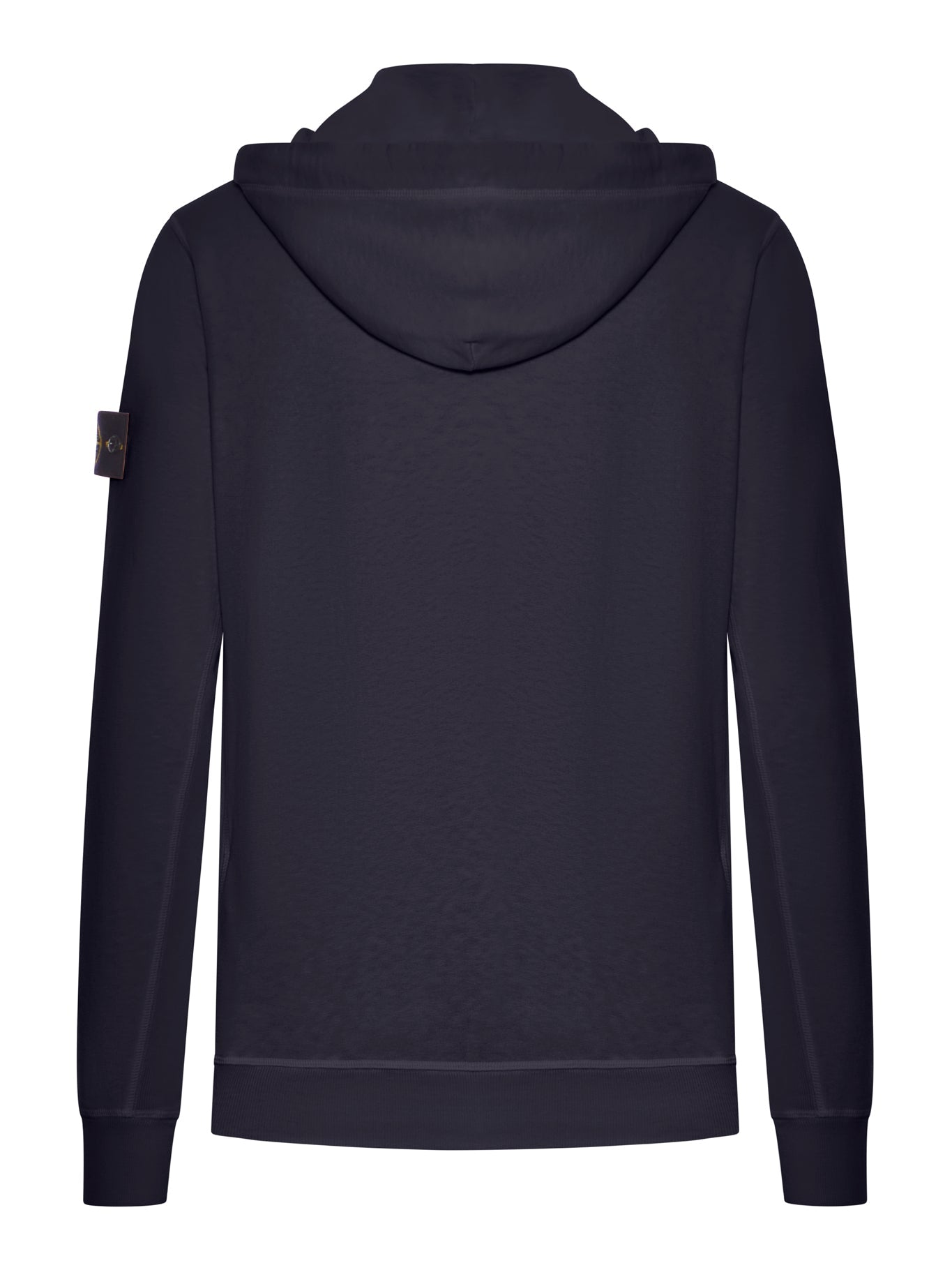 Cotton Zip-Up Hoodie Stone island оригінал – Купити в Україні – вид ззаду