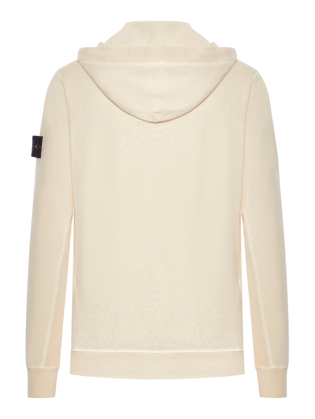 Cotton Zip-Up Hoodie Stone island оригінал – Купити в Україні – вид ззаду