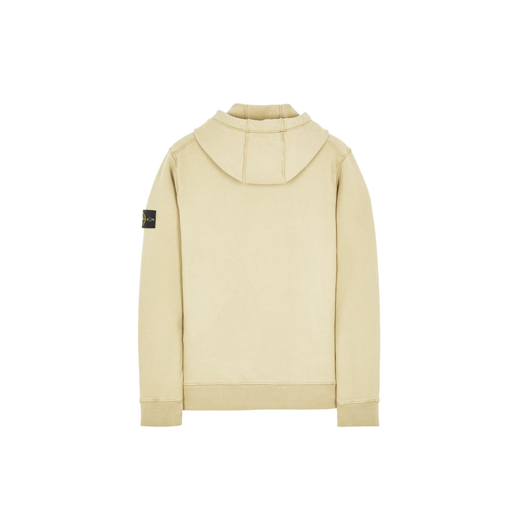 Mens Hoodie Ecru Stone island оригінал – Купити в Україні – вид ззаду