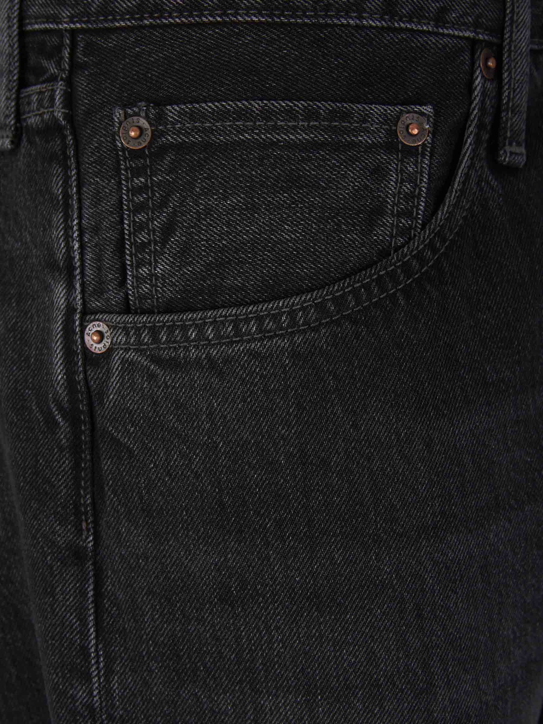 Straight Cotton Jeans Acne studios – Гарантія оригінальності – детальний вид