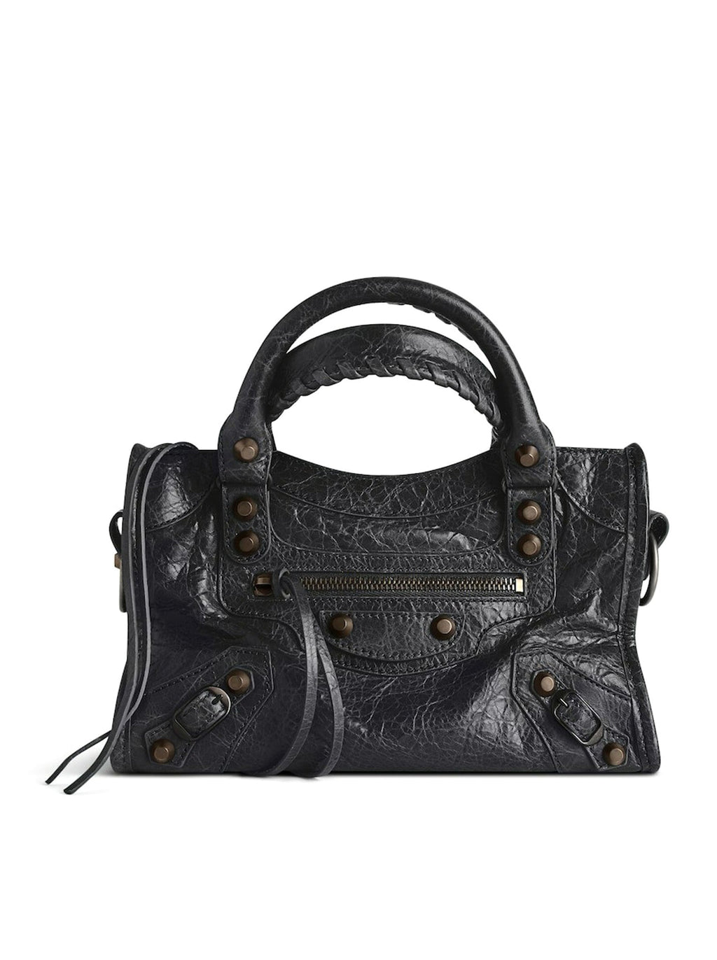 Le City Mini Women`s Bag In Black Balenciaga – Гарантія оригінальності – боковий вид