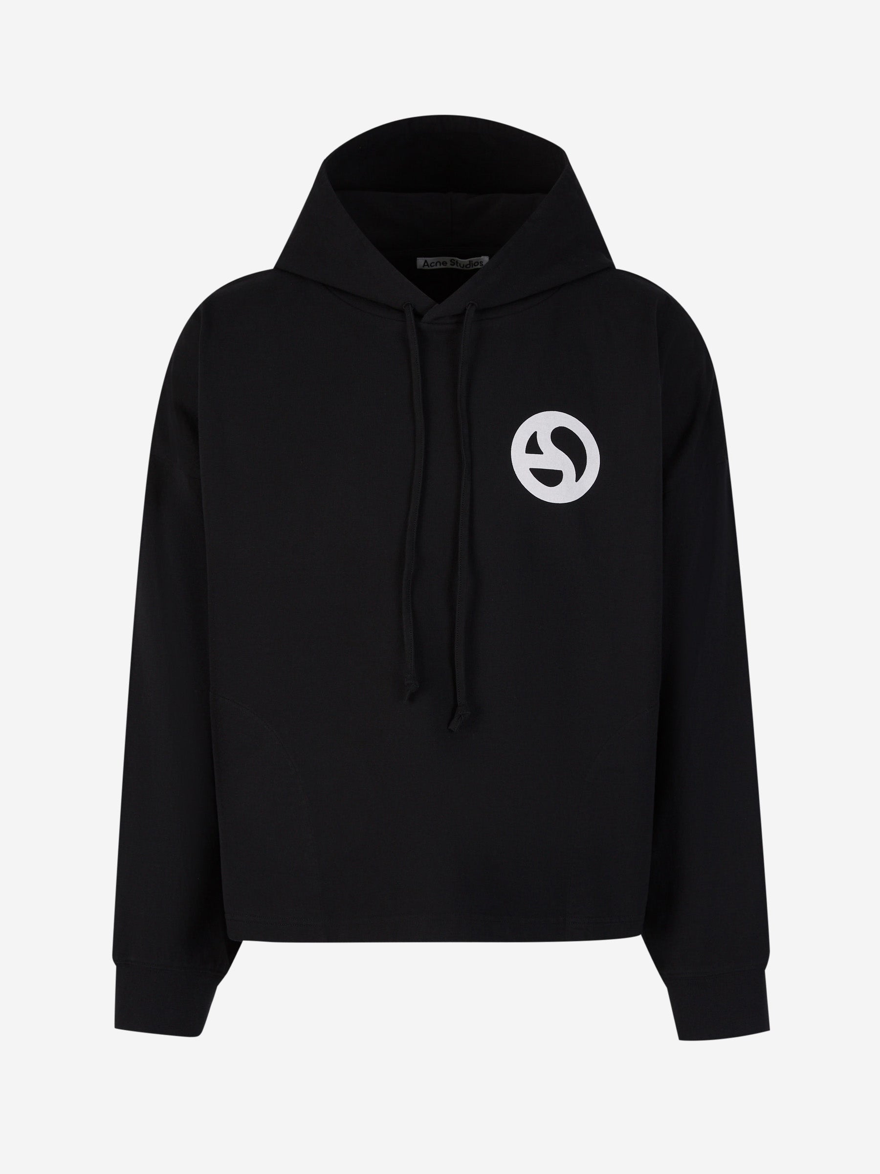 Printed Hood Sweatshirt Acne studios – Гарантія оригінальності – боковий вид