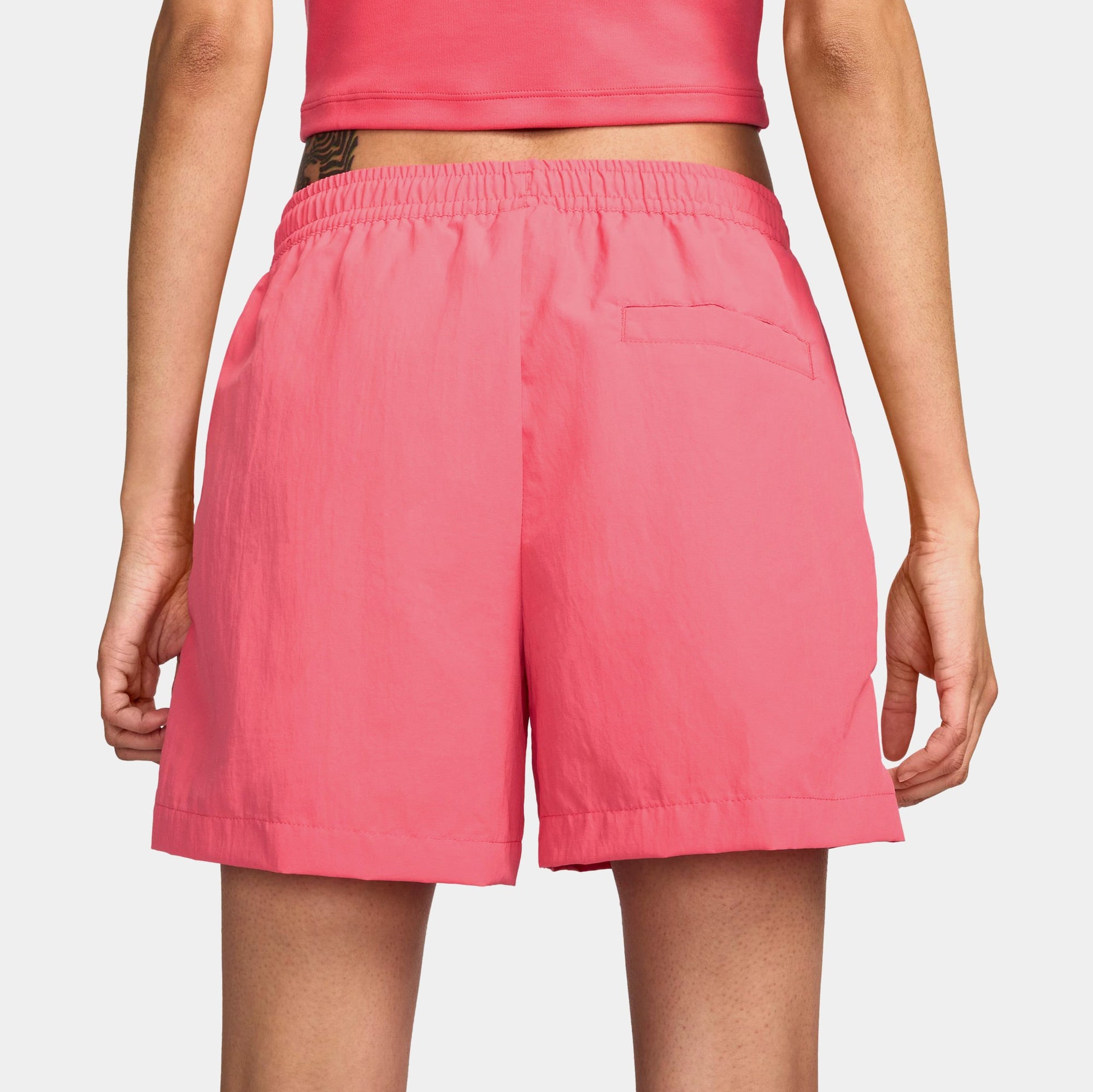 Nsw MID Rise Woven Womens Shorts Nike оригінал – Купити в Україні – вид ззаду