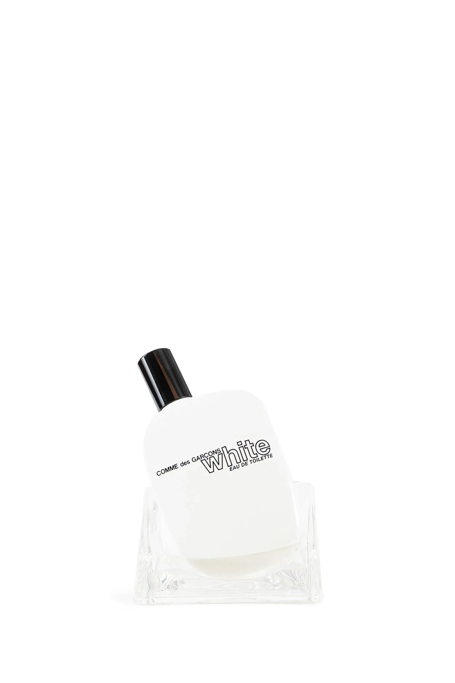 White Eau De Toilette 50 ML Comme des garcons – Гарантія оригінальності – боковий вид