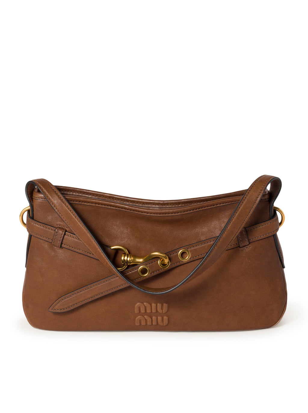 Оригінальна Aventure Nappa Bag Miu miu – боковий вид