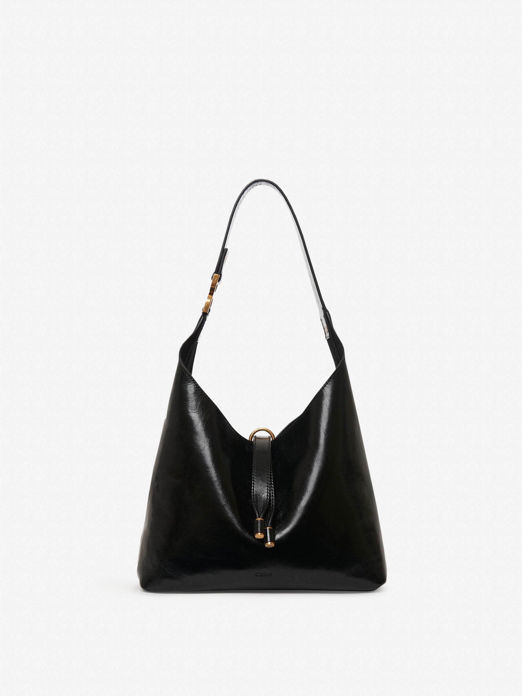 Оригінальна Leather Hobo Bag Chloe – боковий вид