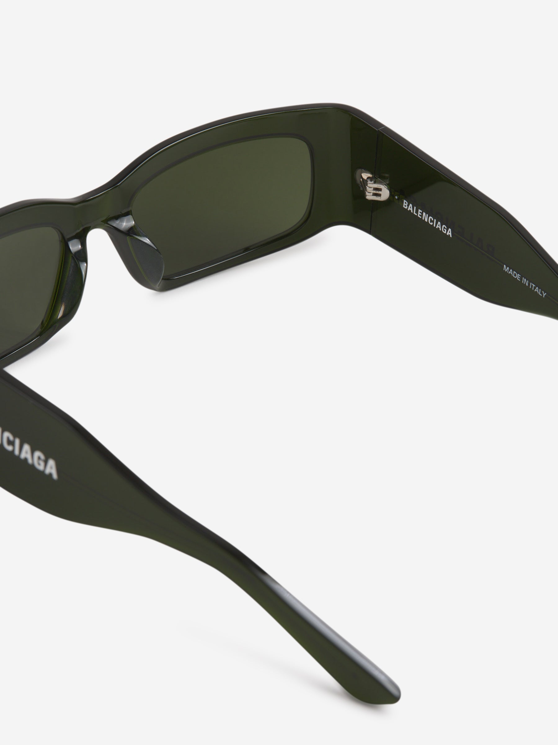 Rectangular Logo Sunglasses Balenciaga – Гарантія оригінальності – збільшений вид