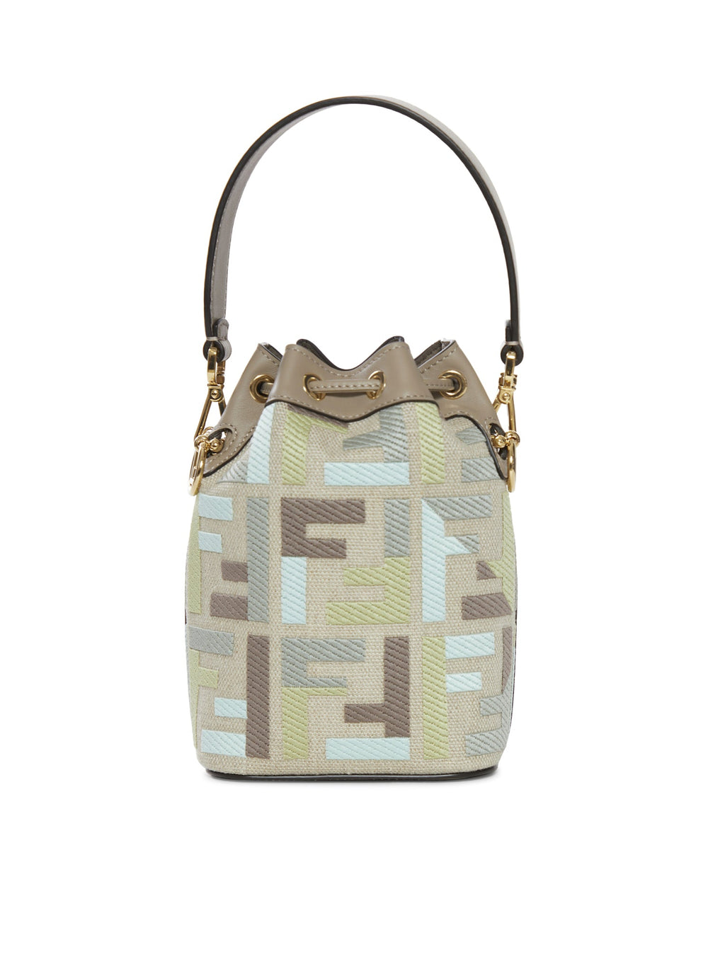 Оригінальна Mini Mon Tresor Linen Embroidery Fendi – детальний вид