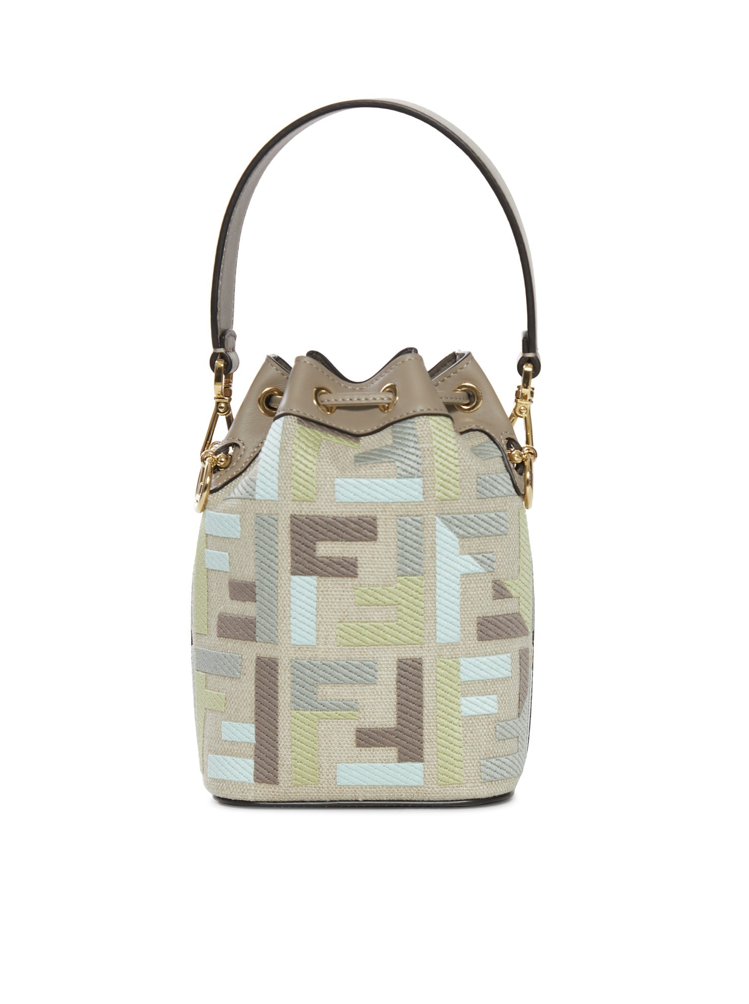 Оригінальна Mini Mon Tresor Linen Embroidery Fendi – детальний вид