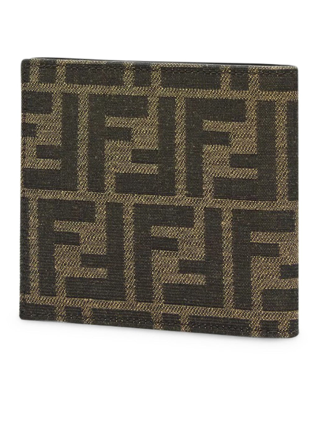 Оригінальна Ff Jacquard Wallet Fendi – вид ззаду