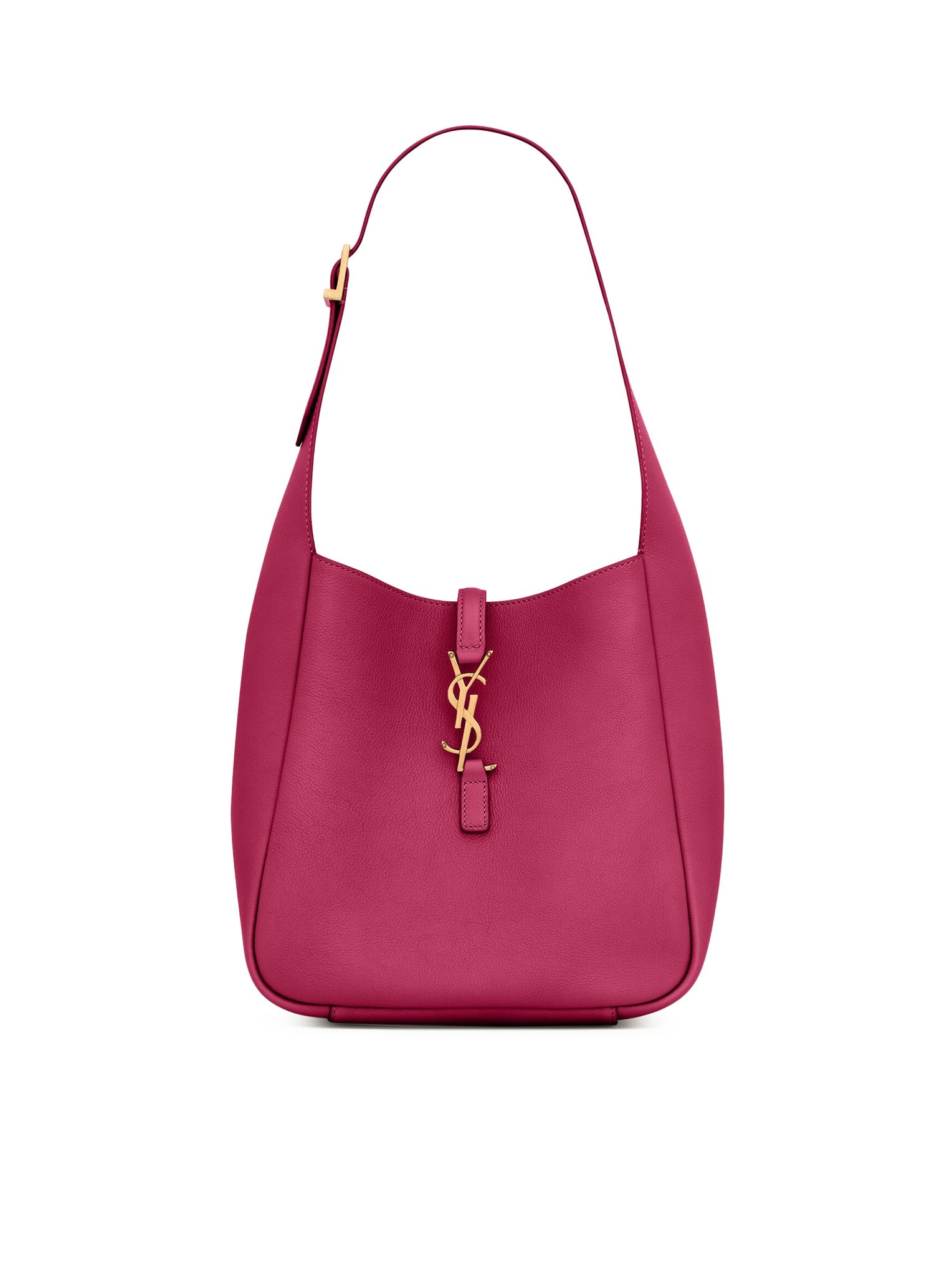 THE 5 À 7 SMALL AND SOFT IN HAMMERED LEATHER SAINT LAURENT оригінал – Купити в Україні – боковий вид