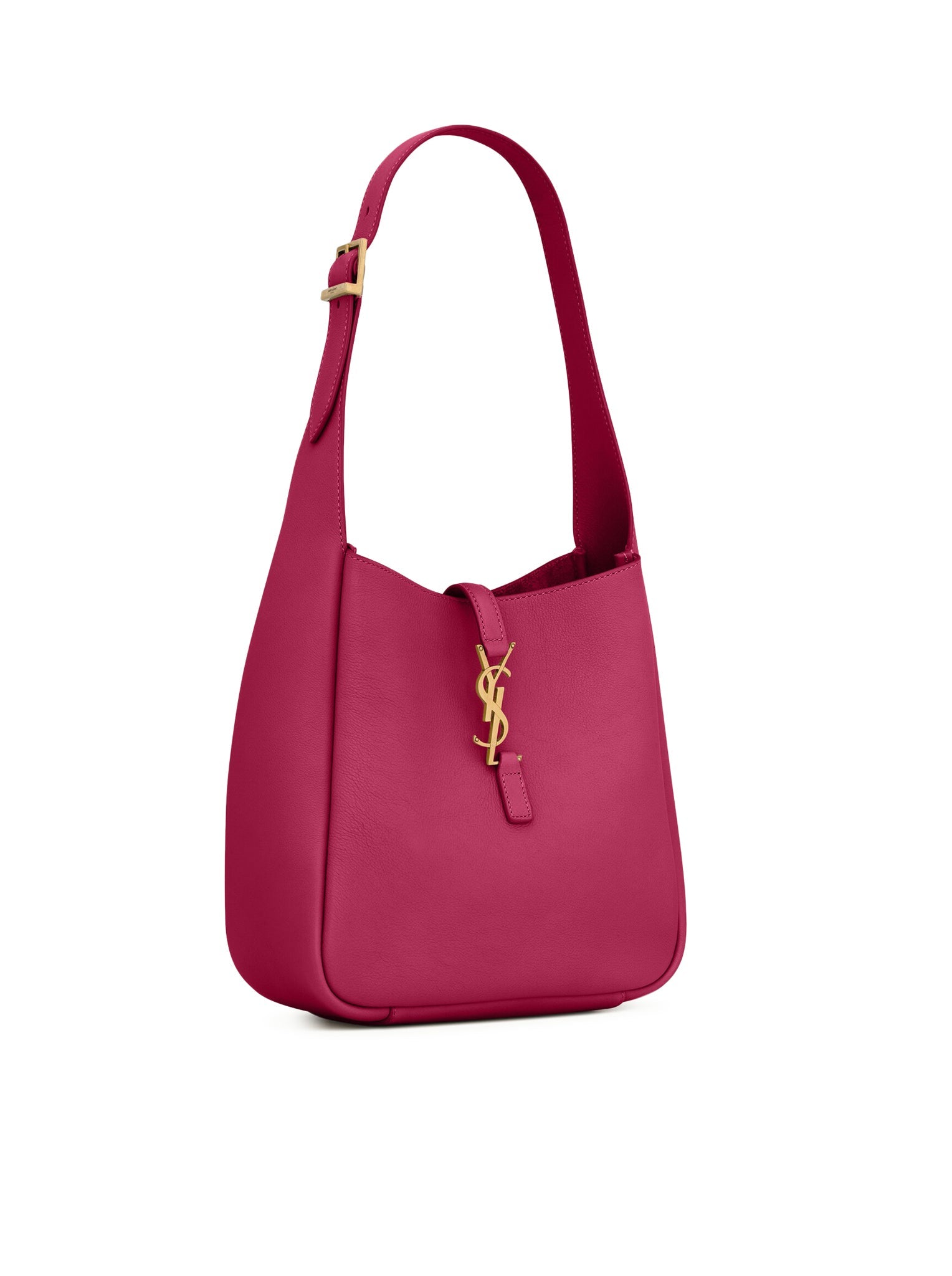 THE 5 À 7 SMALL AND SOFT IN HAMMERED LEATHER SAINT LAURENT оригінал – Купити в Україні – вид ззаду